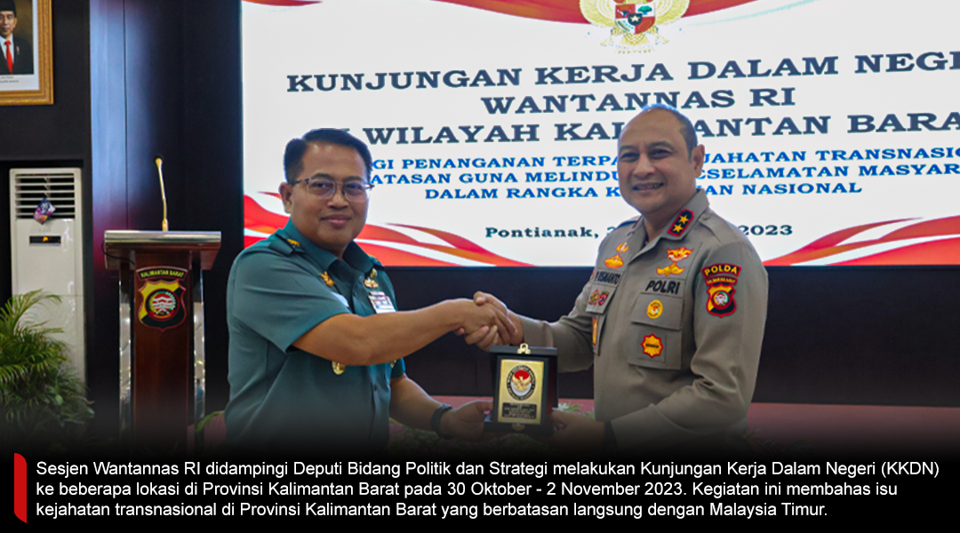 Setjen Wantannas Kunjungi Kalbar