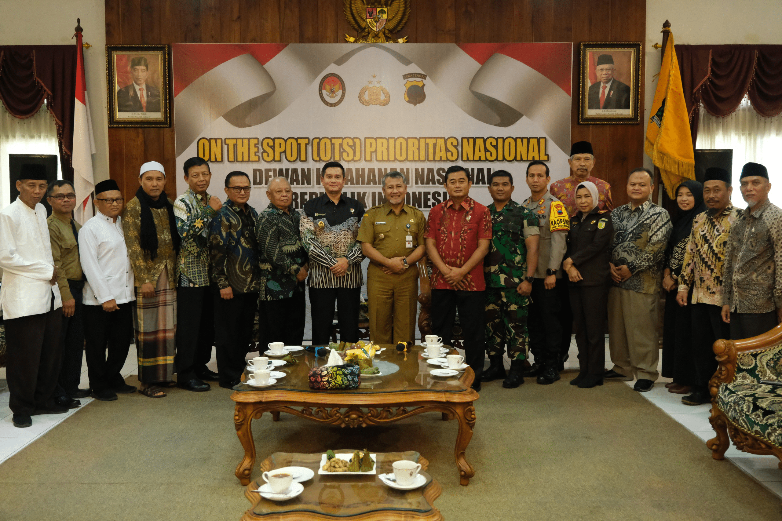 Pastikan Kondusifitas Pasca Pemilu, Wantannas RI Adakan OTS di Temanggung