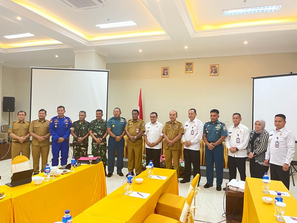 Bahas IPOLEKSOSBUD, Tim Setjen Wantannas RI Kunjungi Provinsi PBD