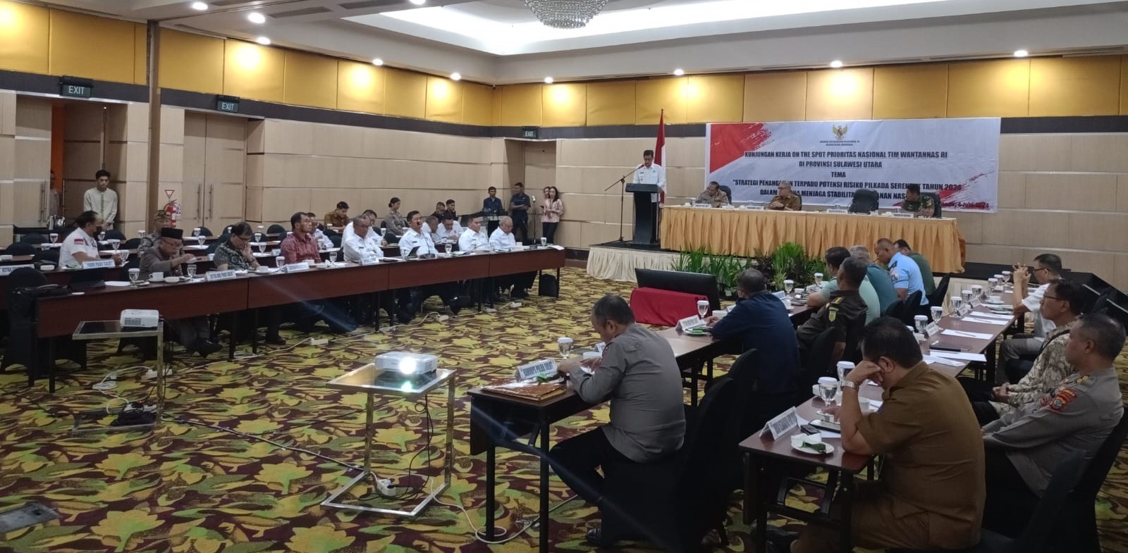 Wantannas RI Bahas Kerawanan Pilkada 2024 di Sulut