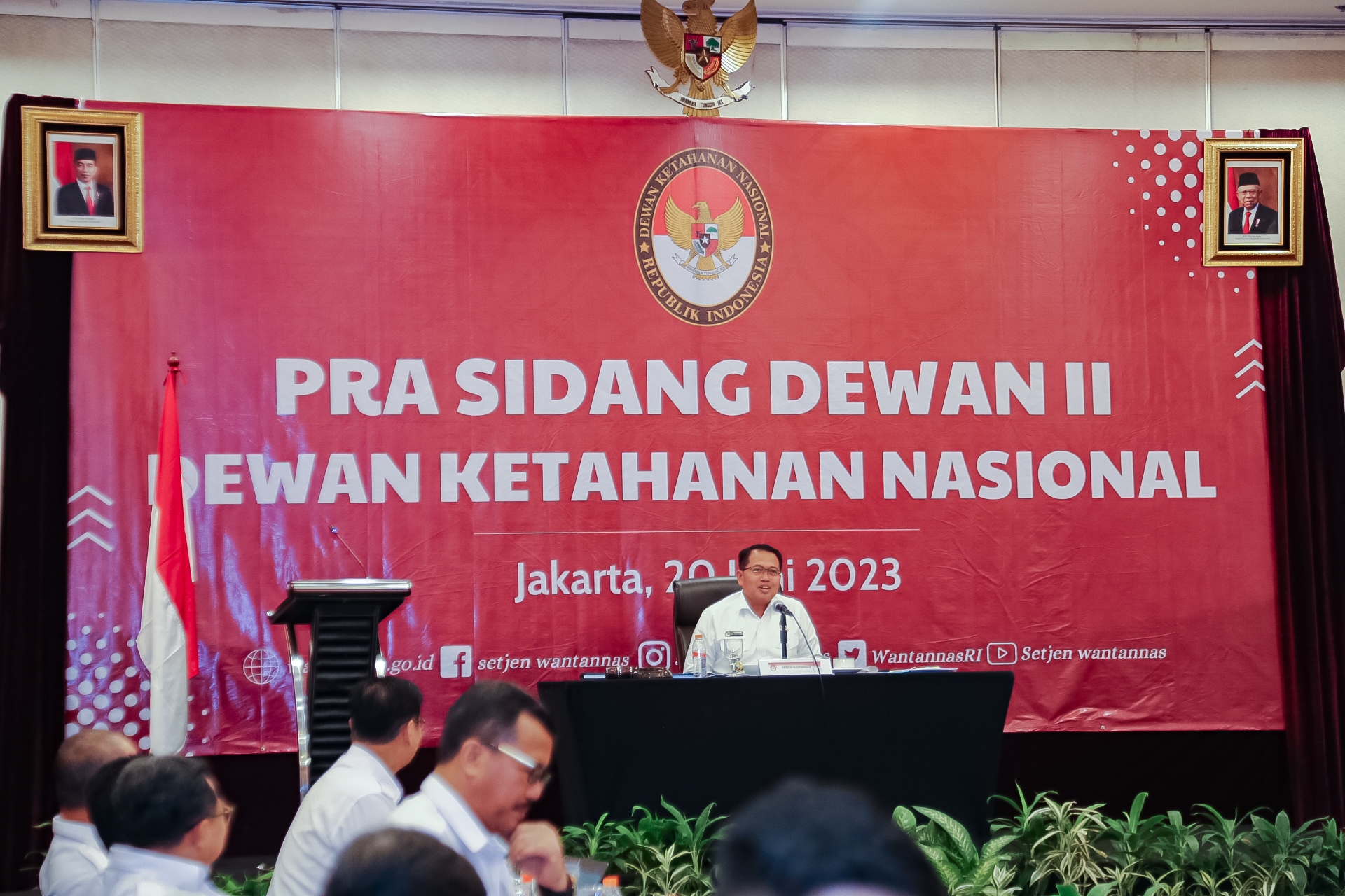 Setjen Wantannas Gelar Rapat Pra Sidang Dewan II
