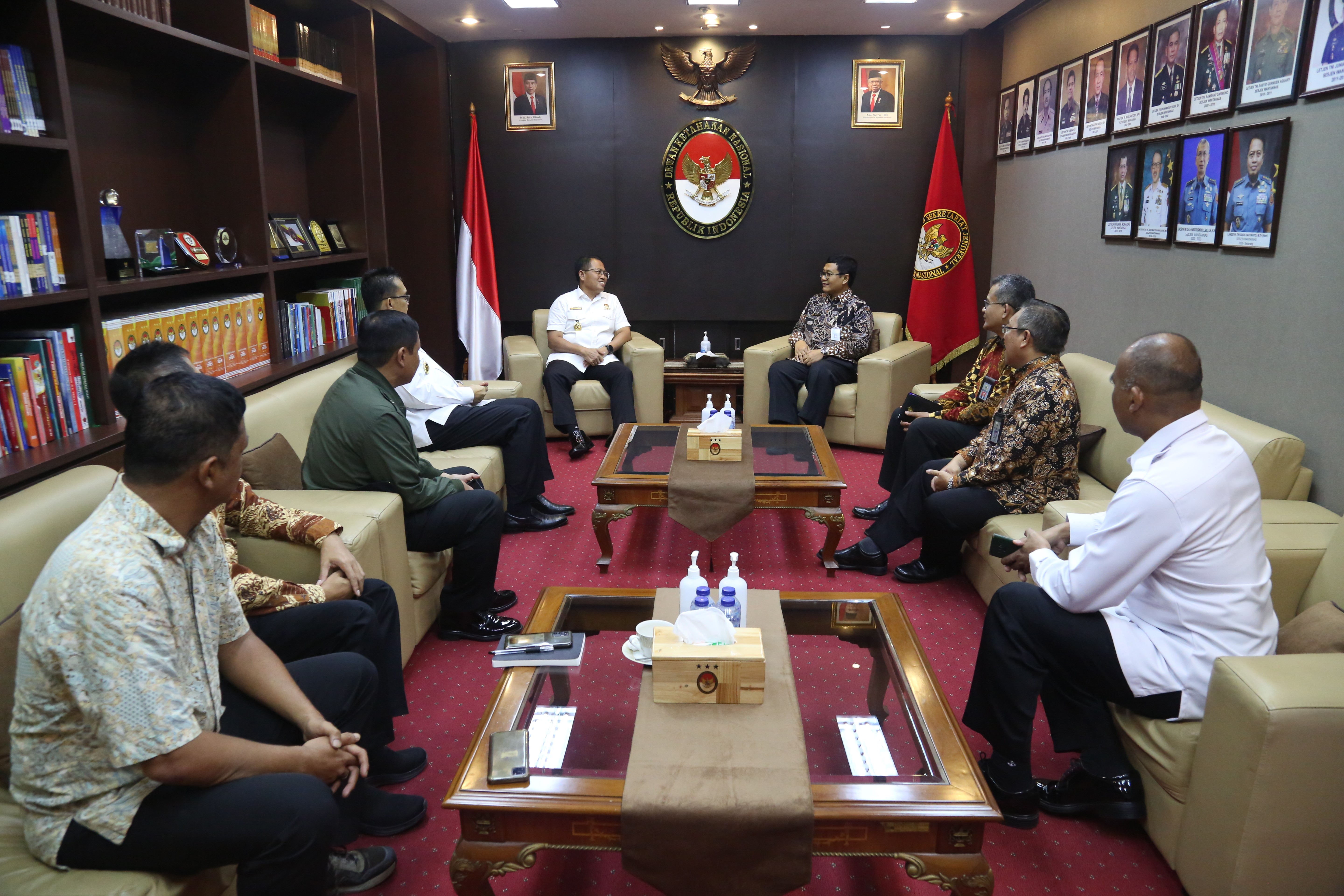 Terima Tim BPK RI, Sesjen Wantannas : Tugas BPK Sangat Krusial