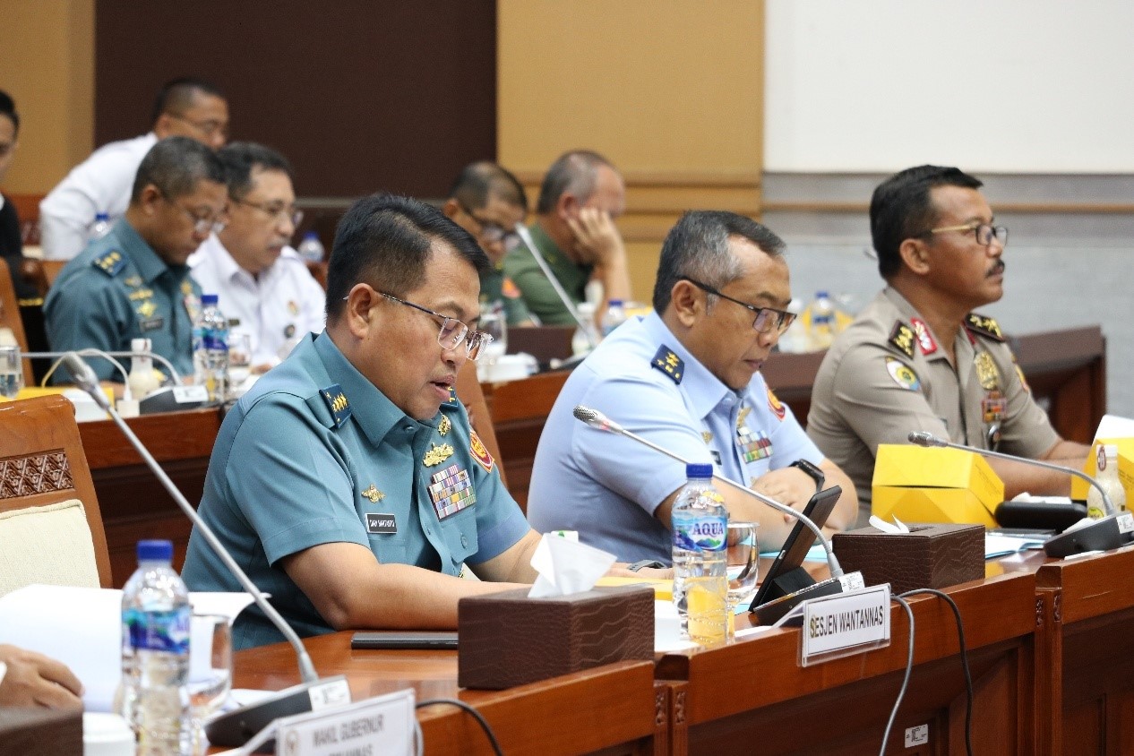 RDP Dengan Komisi I, Sesjen : Bentuk Dukungan Terhadap Ketahanan Nasional