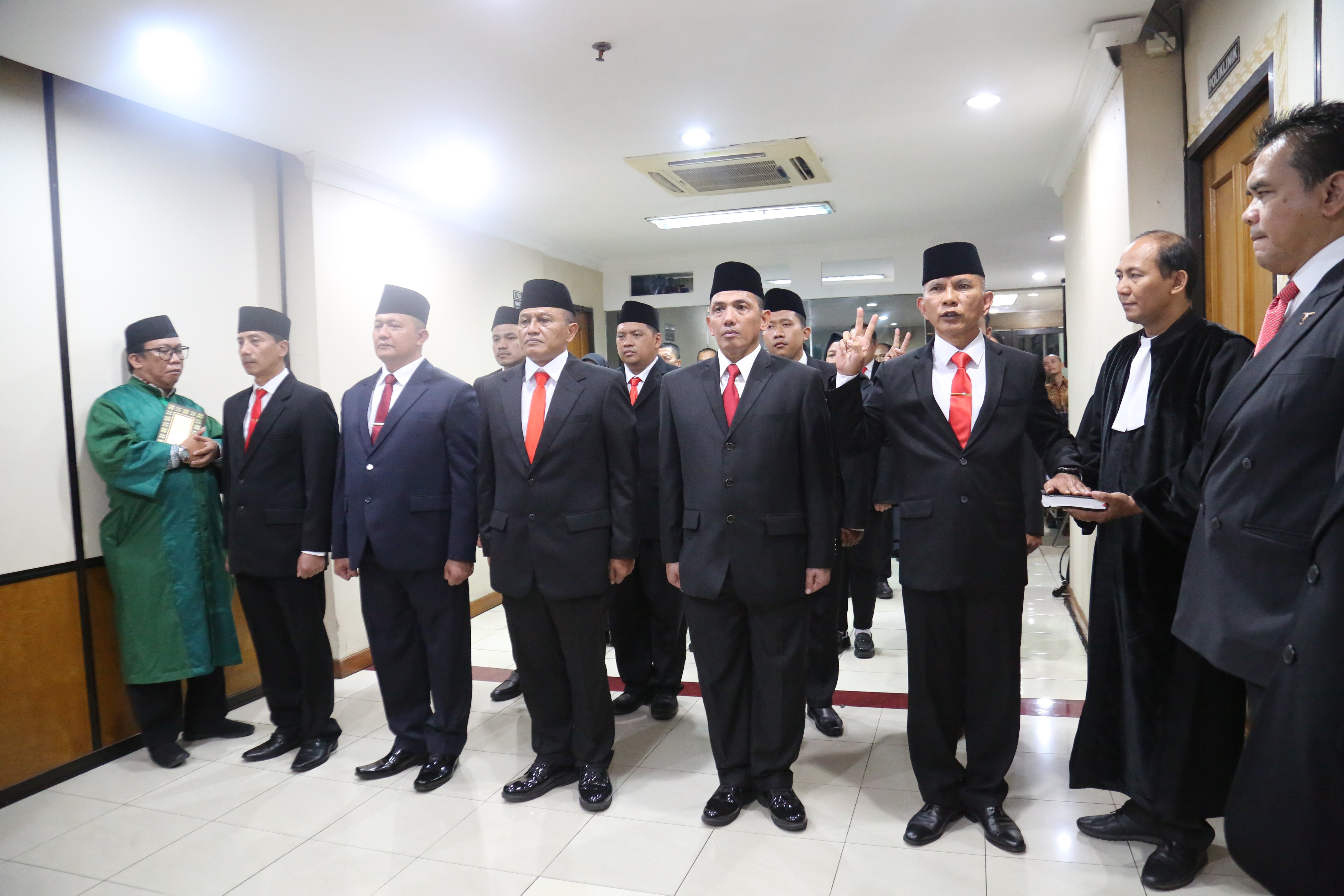 Sesjen Wantannas Lantik JPT Madya, JPT Pratama, dan Pegawai PPPK