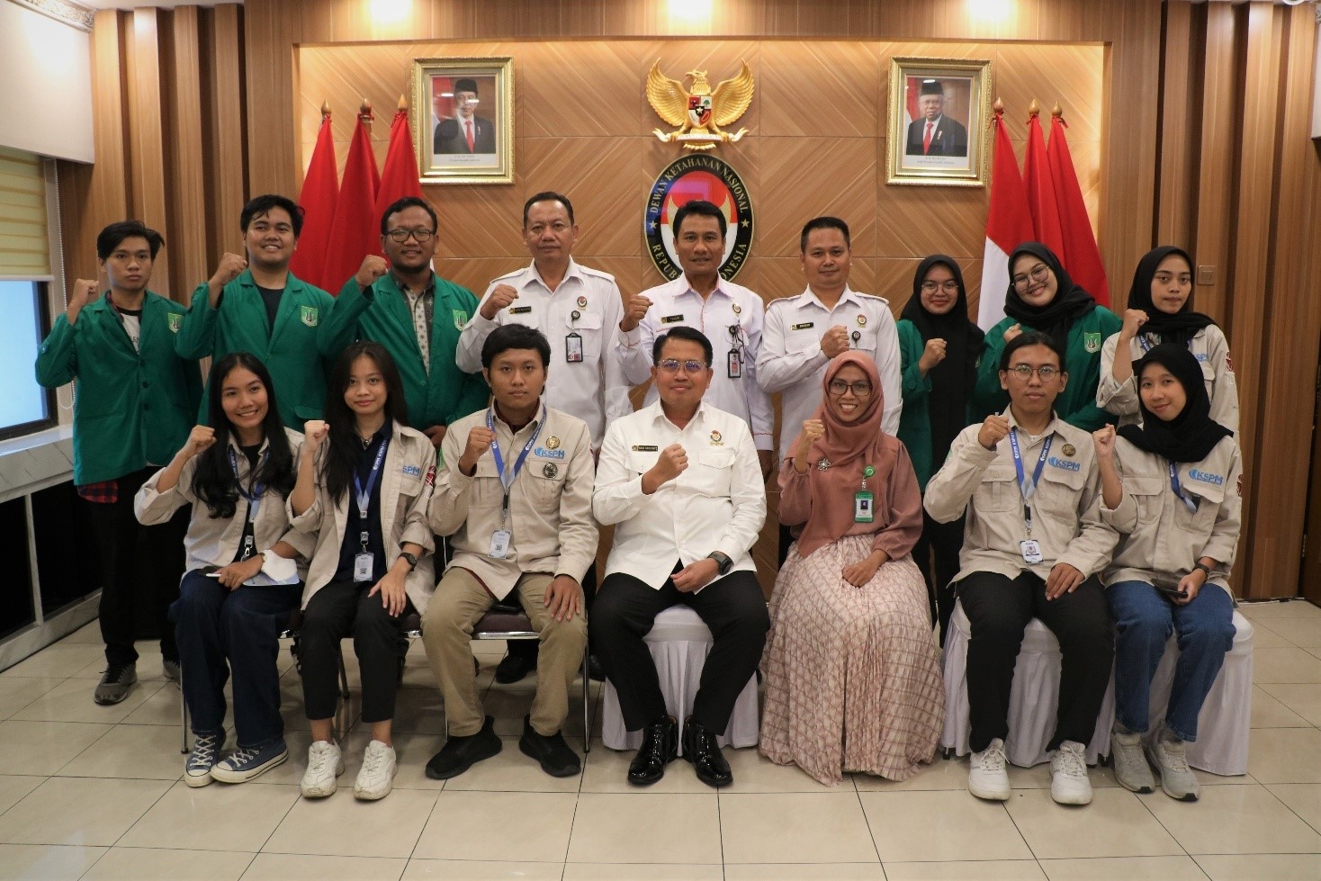 Setjen Wantannas Terima Kunjungan Mahasiswa UNAS