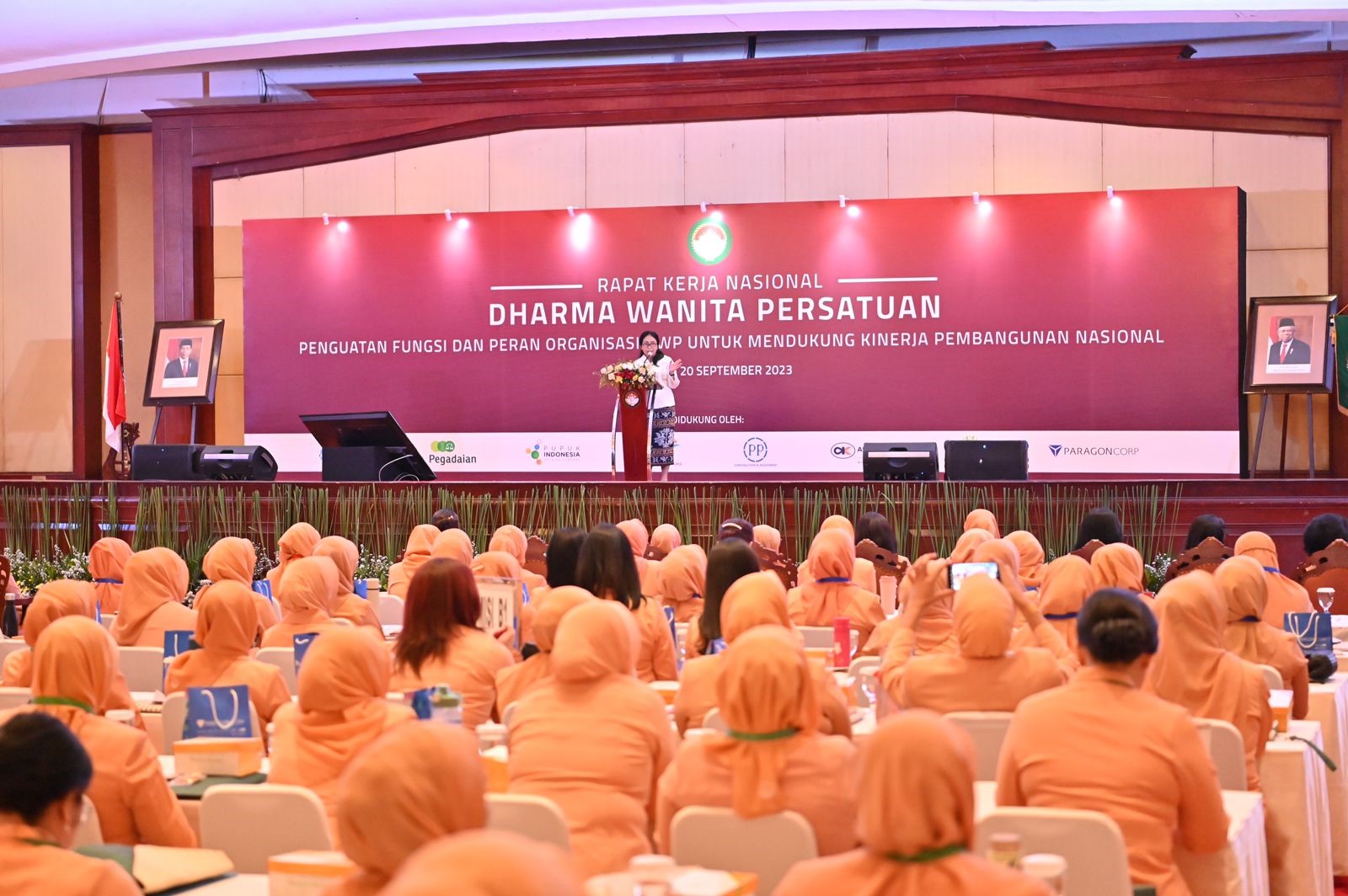 DWP Setjen Wantannas Hadiri Rakernas DWP