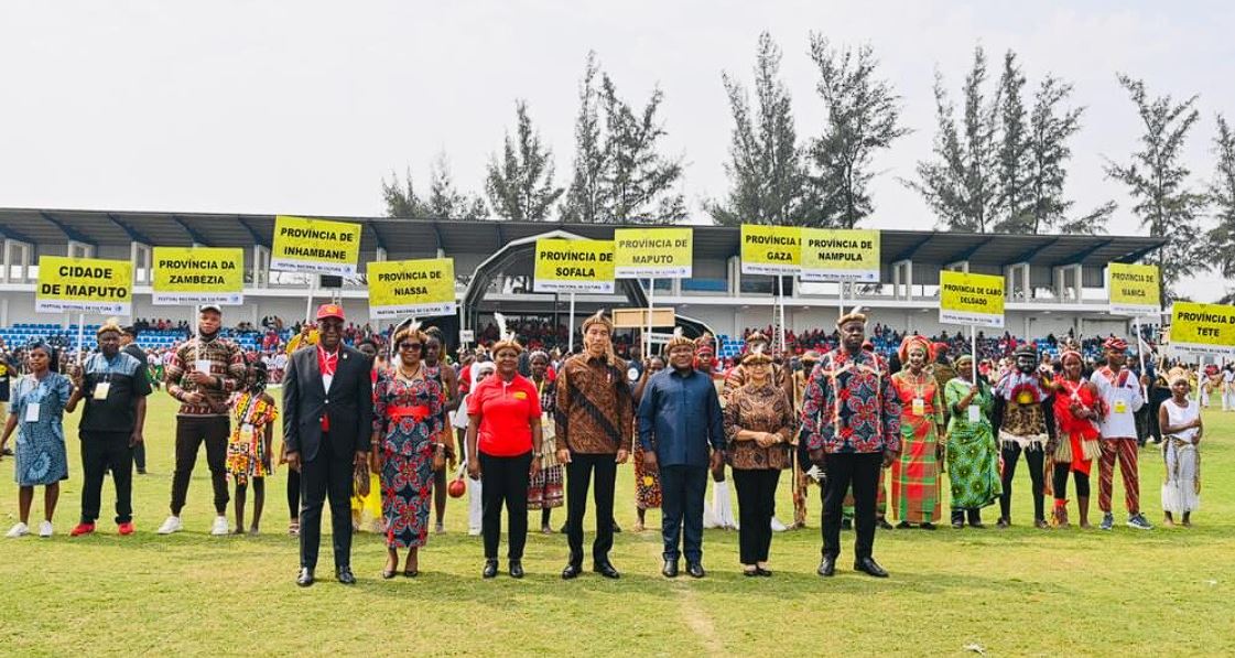 Presiden Jokowi Hadiri Festival Budaya Nasional Mozambik