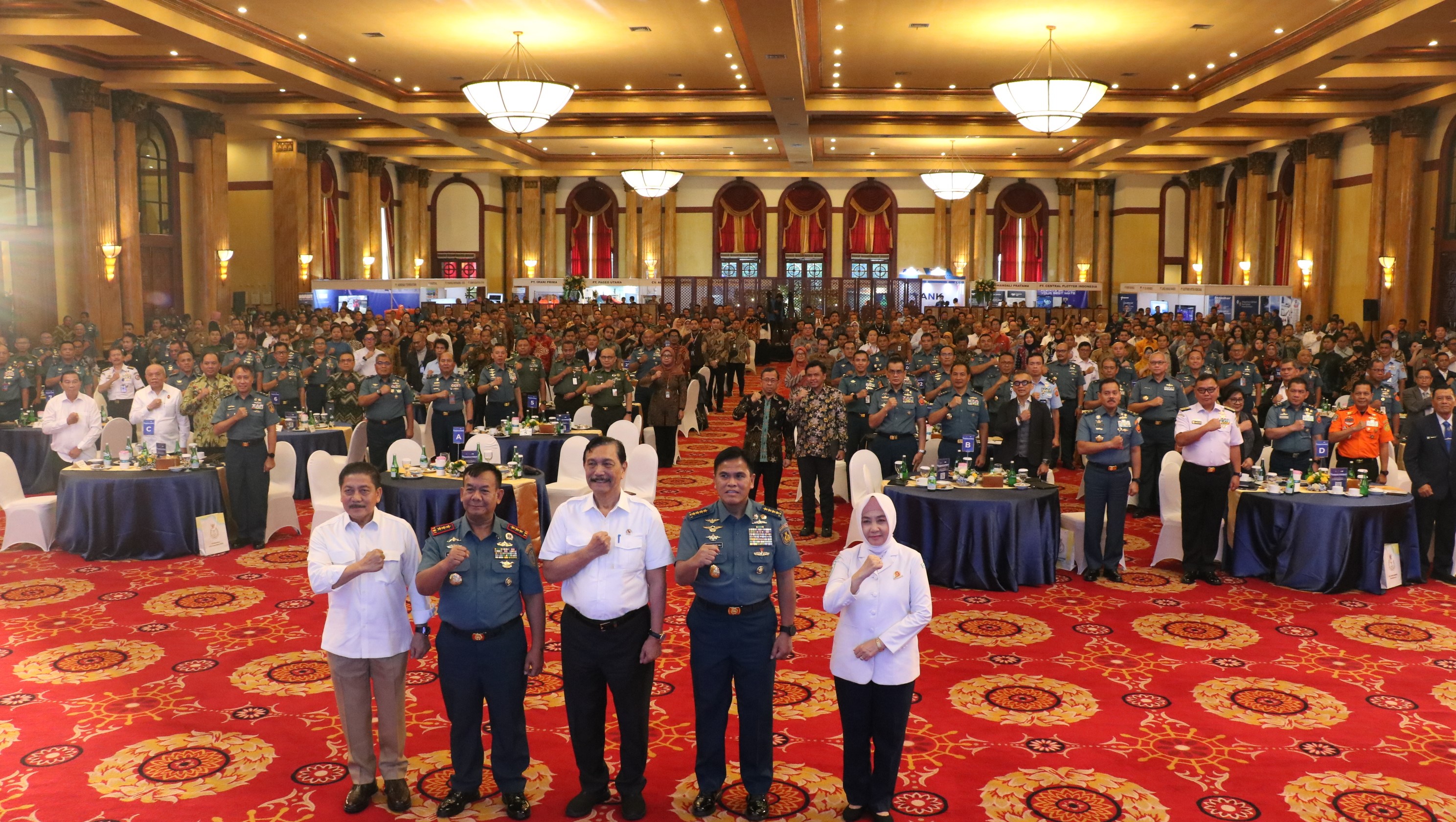 Hadiri Rakornas Pushidrosal, Sesjen Wantannas Perkuat Sinergi untuk Pertahanan dan Pembangunan Maritim Nasional