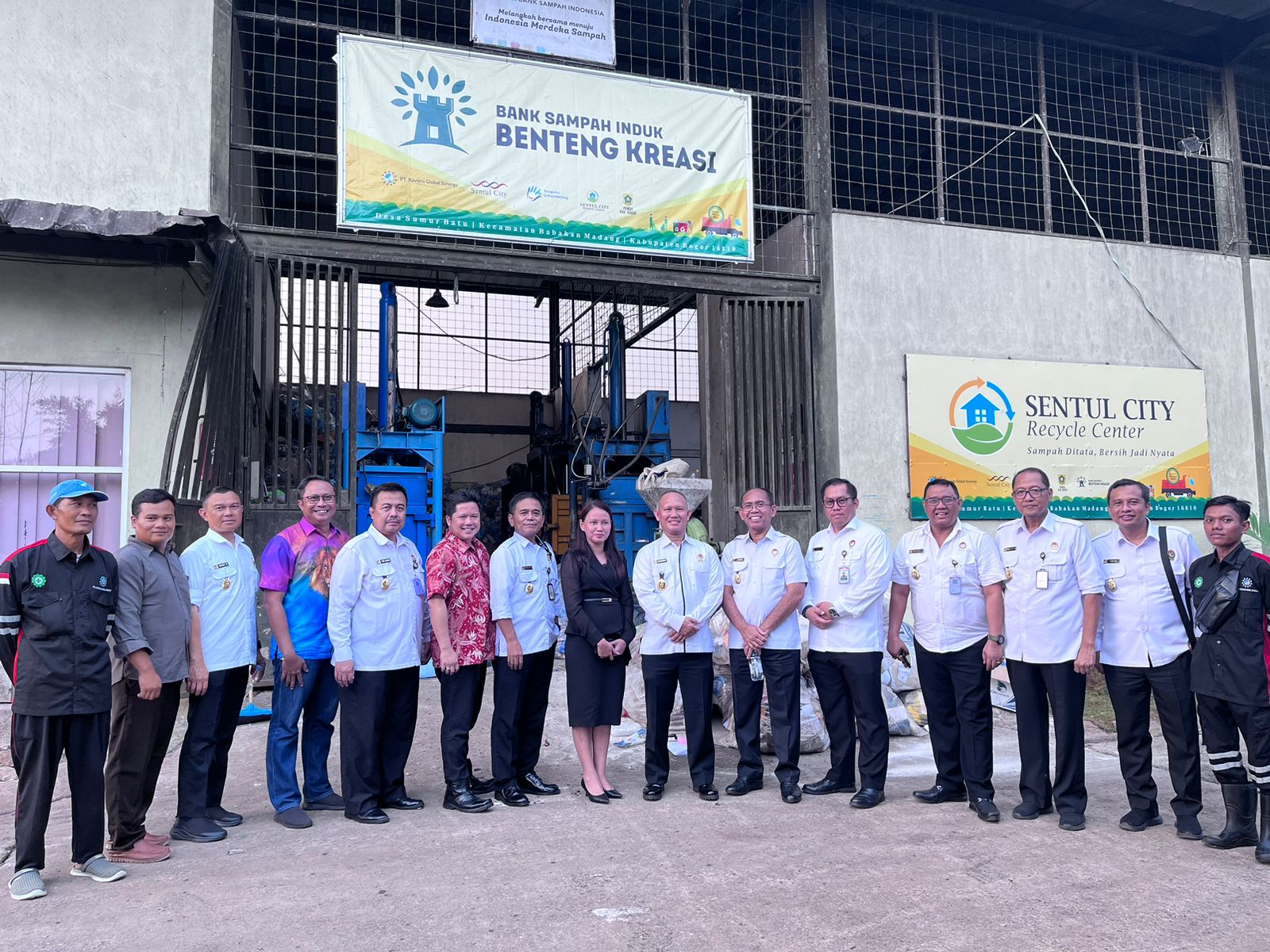 Wantannas RI Kunjungi Sentul City Recycle Center (SCRC)
