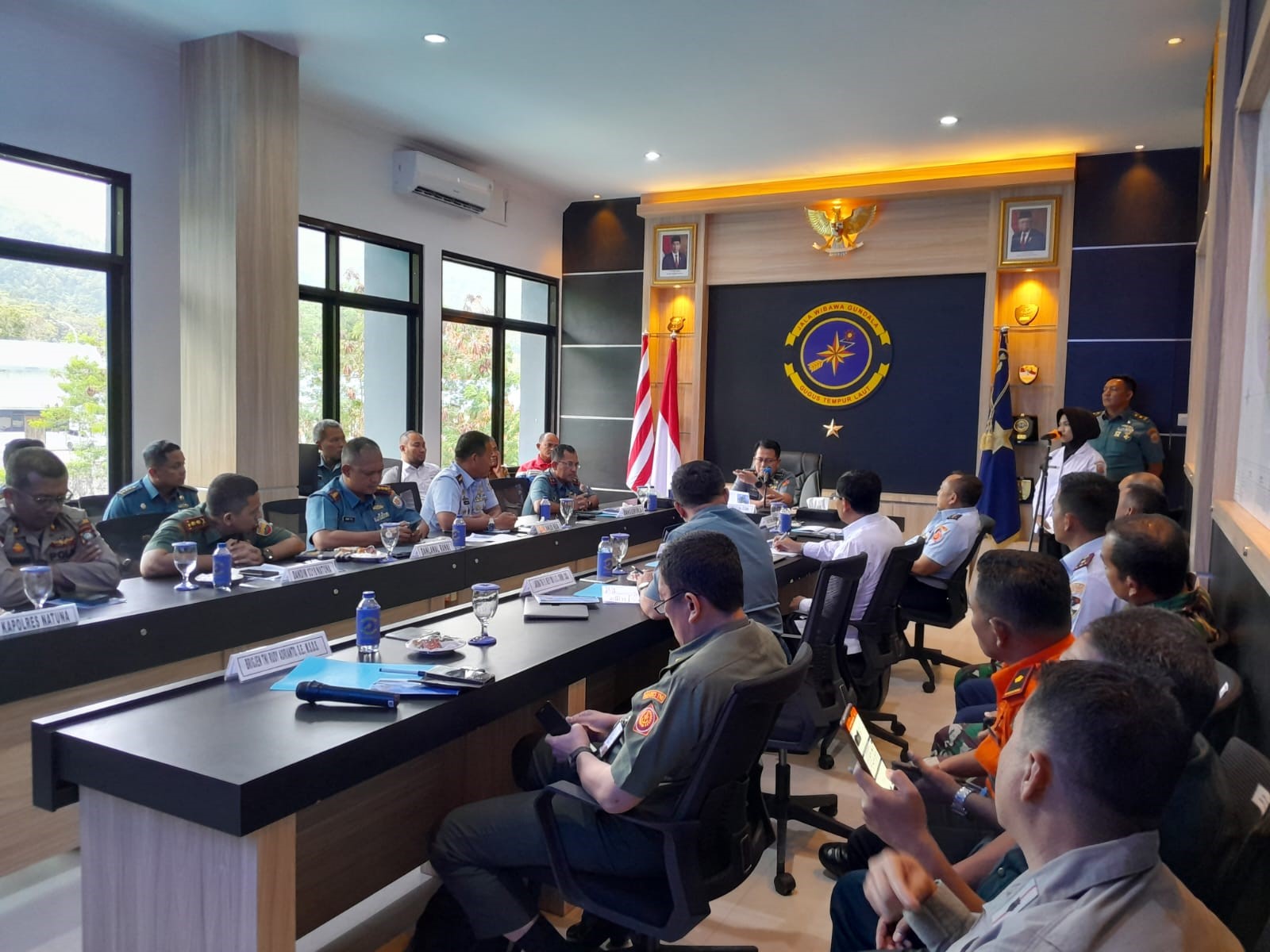Sesjen Wantannas bersama Kedeputian Pengembangan Kunjungi Kabupaten Natuna
