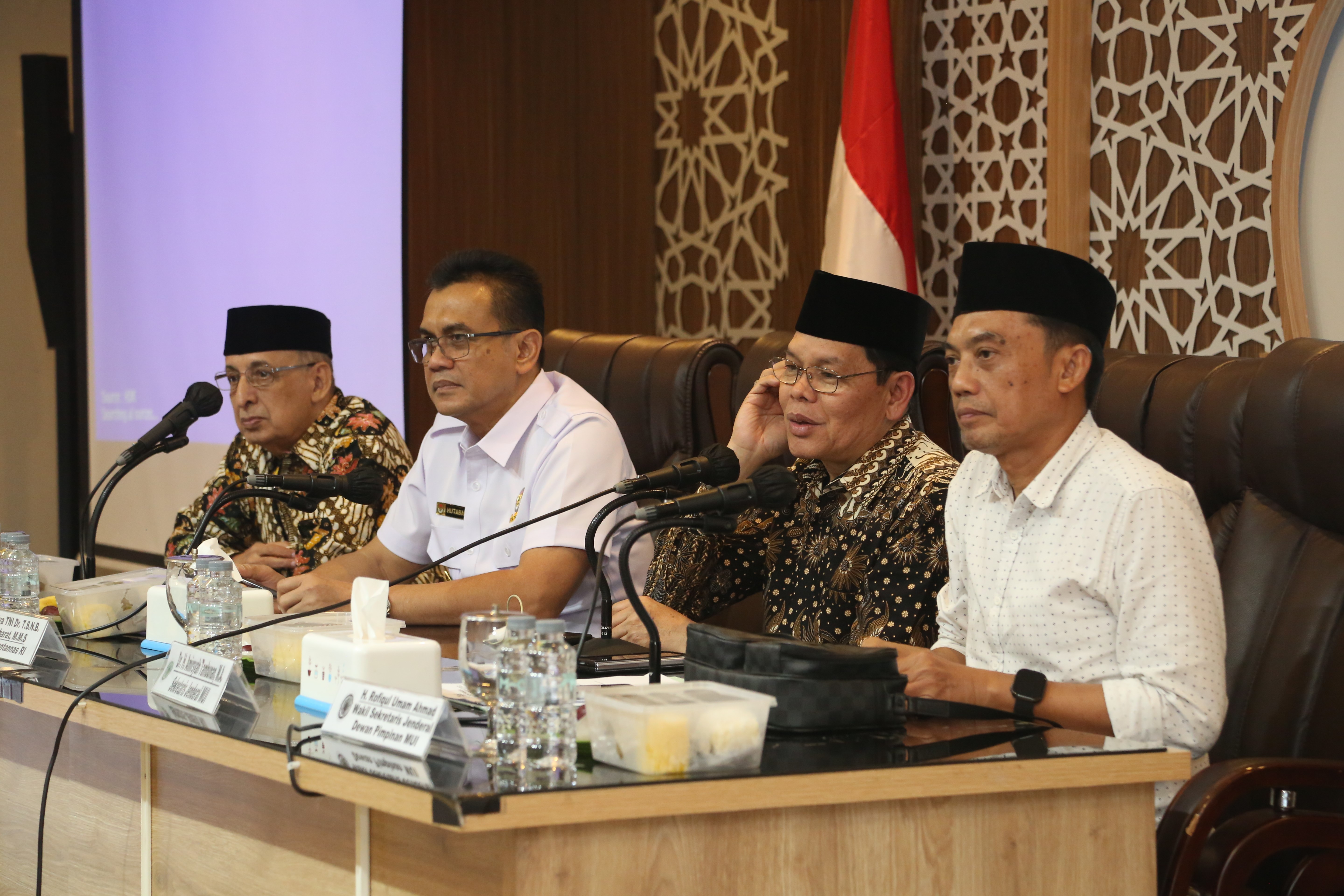 Sesjen Wantannas Datangi Kantor MUI, Diskusi Persoalan Masyarakat