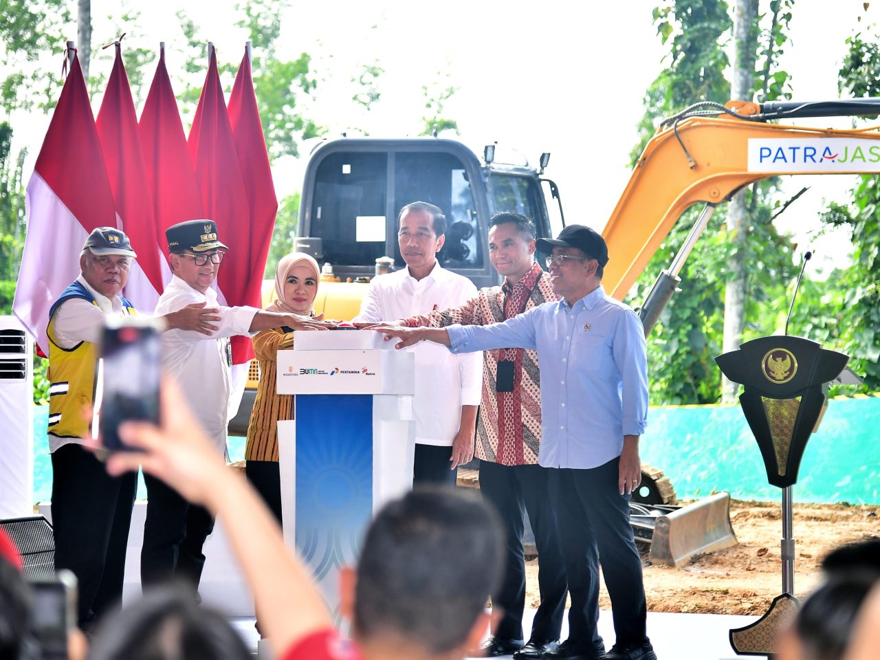 Presiden Jokowi Groundbreaking Nusantara Sustainability Hub di IKN