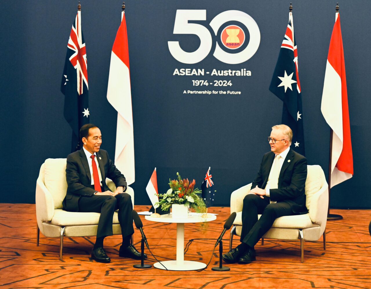 Presiden Jokowi Sampaikan Empat Poin Utama untuk Perkuat Kerja Sama Bilateral kepada PM Australia