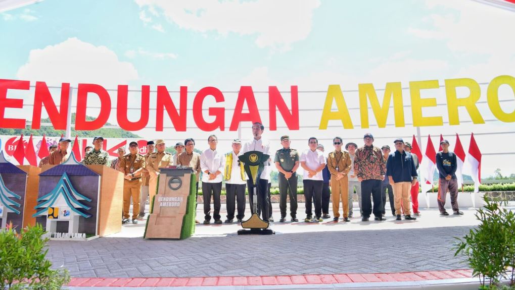 Presiden Jokowi Resmikan Bendungan Ameroro untuk Cegah Krisis Air dan Reduksi Banjir