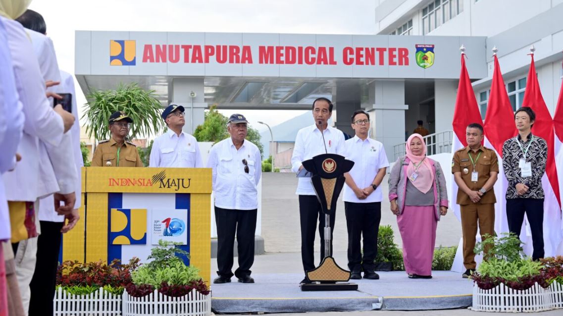 Presiden Jokowi Resmikan Rehabilitasi dan Rekonstruksi Bangunan Pascabencana di Palu