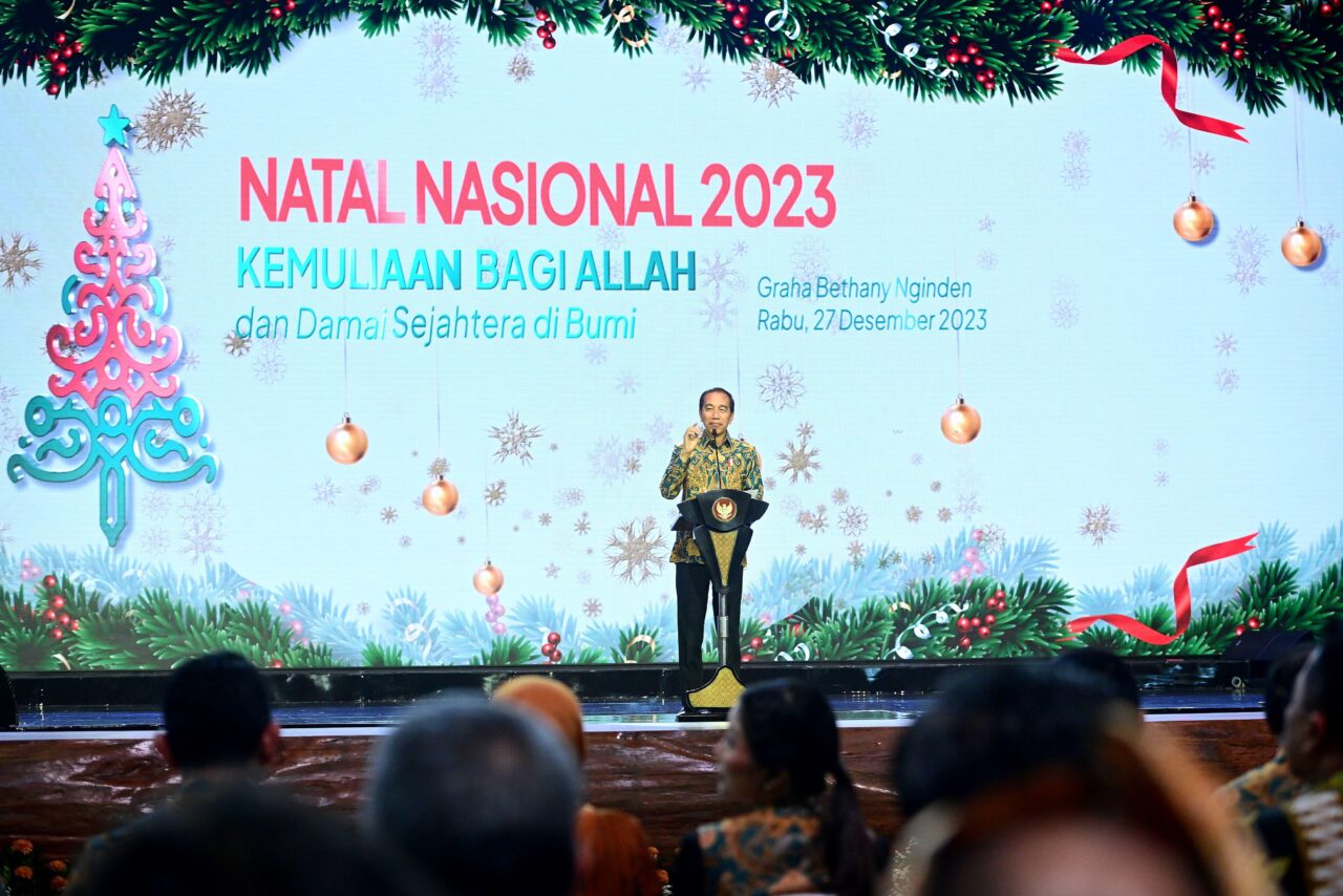 Presiden Ajak Umat Kristiani Perkuat Semangat Bersikap Moderat dalam Beragama