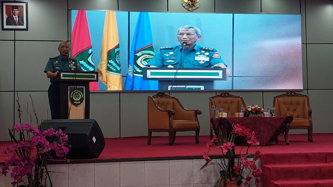 SESJEN WANTANNAS RI BERIKAN KULIAH UMUM DI UISU