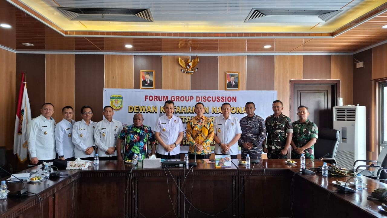 Wantannas RI Gelar FGD di Pemkab Mimika