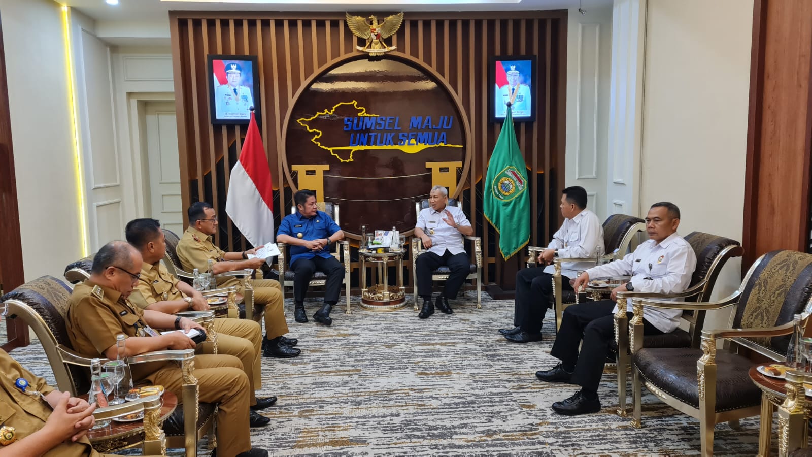 Wantannas RI Kaji Sumsel Sebagai Role Model Ketahanan Pangan Nasional