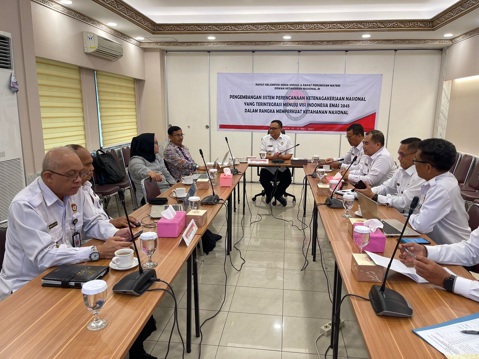 Setjen Wantannas Gelar Rapat Pokjasus - Ramusmat