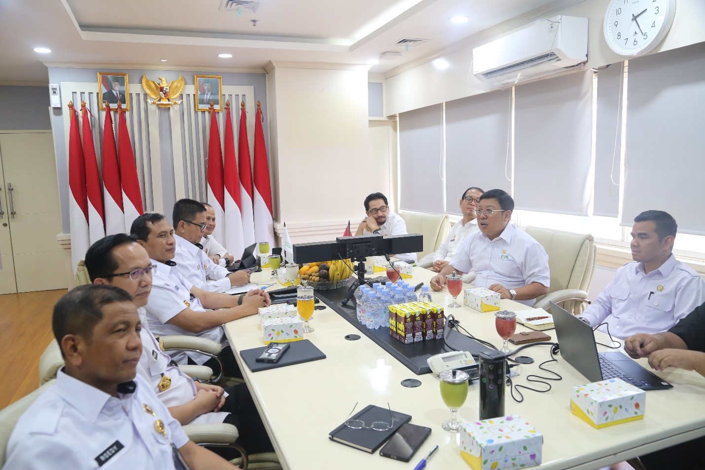 Dewan Pertahanan Nasional (DPN) Audiensi ke Bapanas Bahas Kerjasama Swasembada Pangan