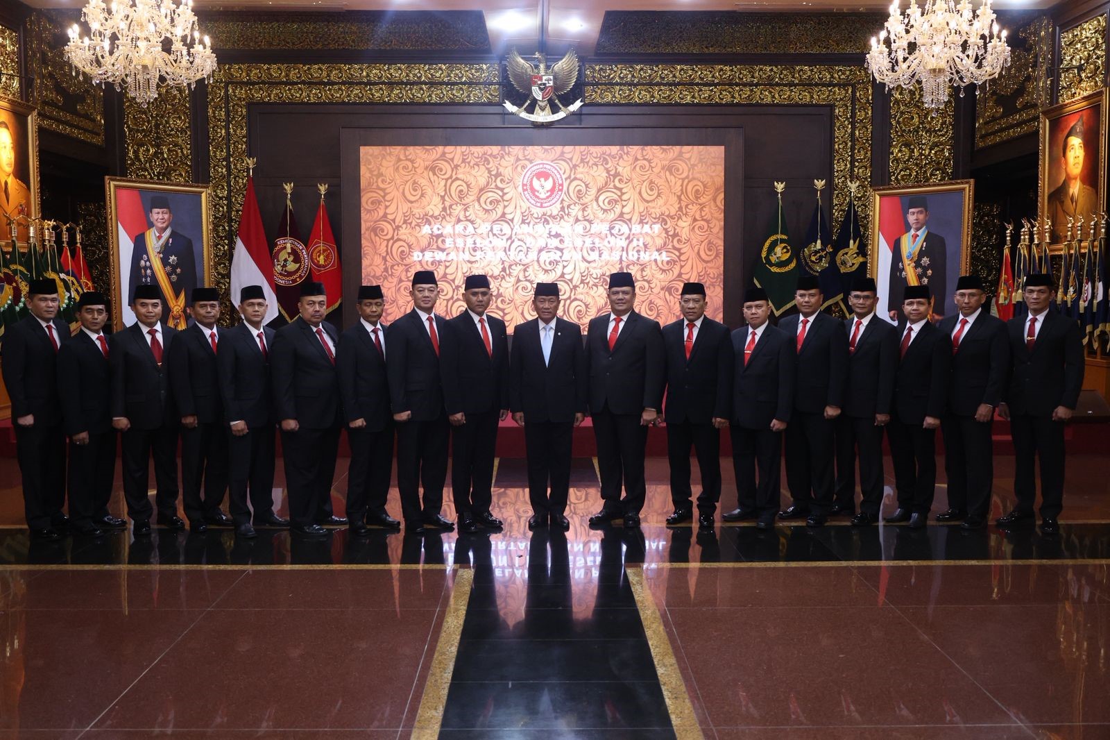Wamehan RI Selaku Sekretaris DPN Lantik Pejabat Eselon I dan Eselon II di Lingkungan DPN