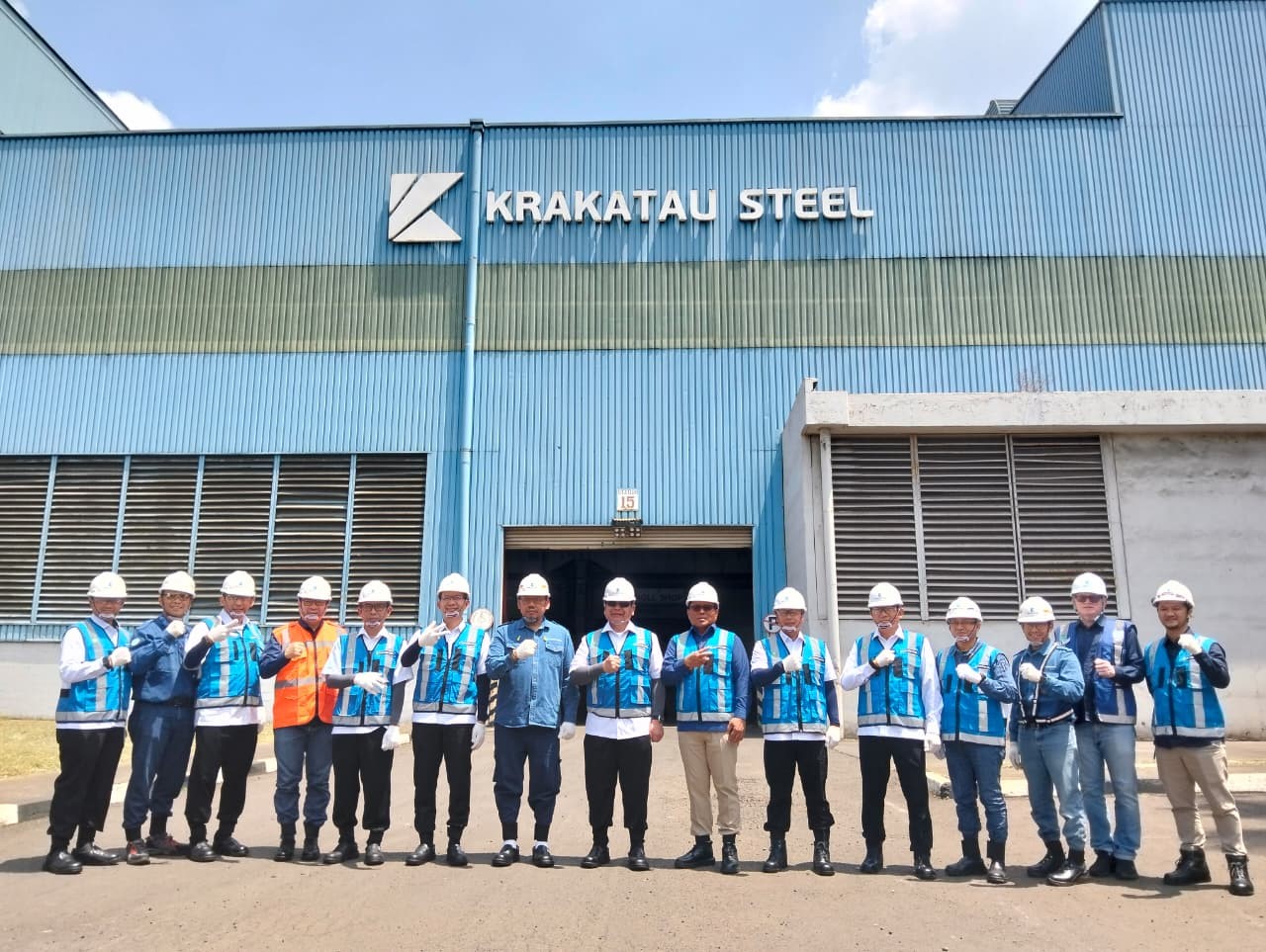 DPN Kunjungi PT Krakatau Steel, Perkuat Sinergi Ketahanan Industri Strategis