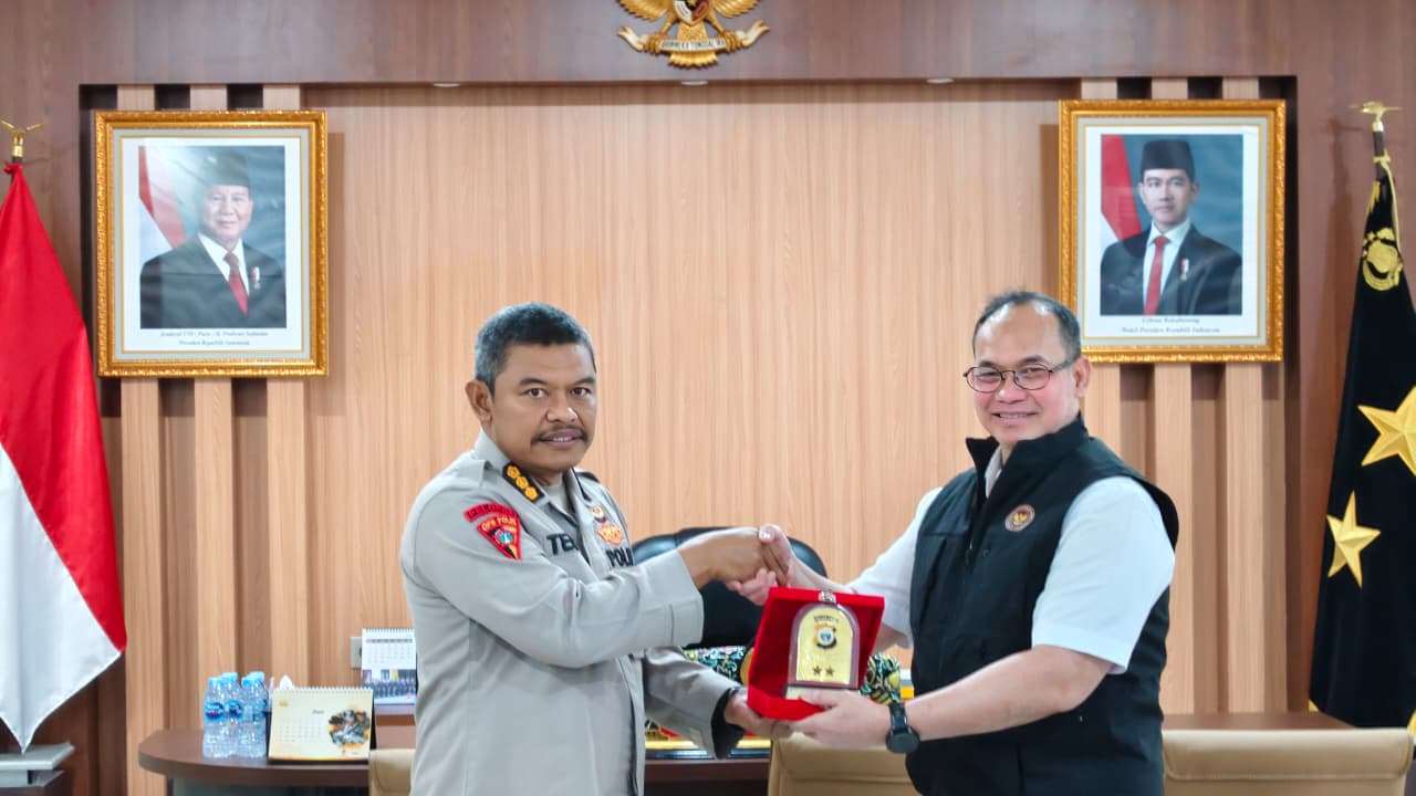 DPN Perkuat Sinergi Kebijakan Pertahanan Nirmiliter Dan  Kamtibmas Bersama Polda Malut