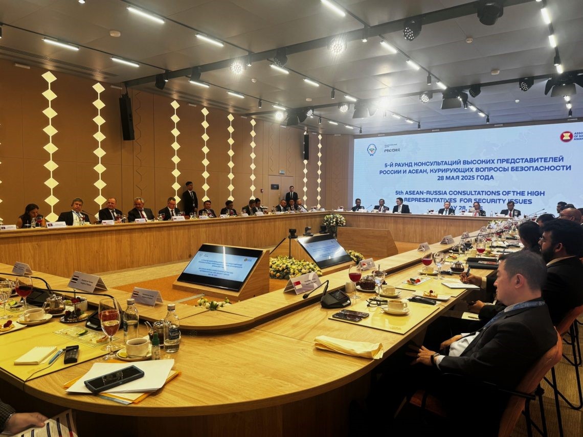DPN Hadiri Pertemuan ASEAN and Russia Convene 5th Consultations Of The High Representatives for Security Issues Di Rusia