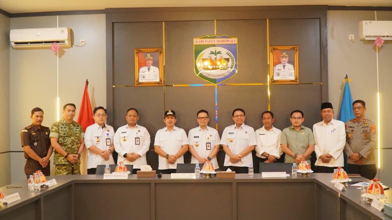 Dorong Tata Kelola Mineral Strategis, Tim Kedeputian Geostrategi DPN Kunjungi Kantor Bupati Morowali