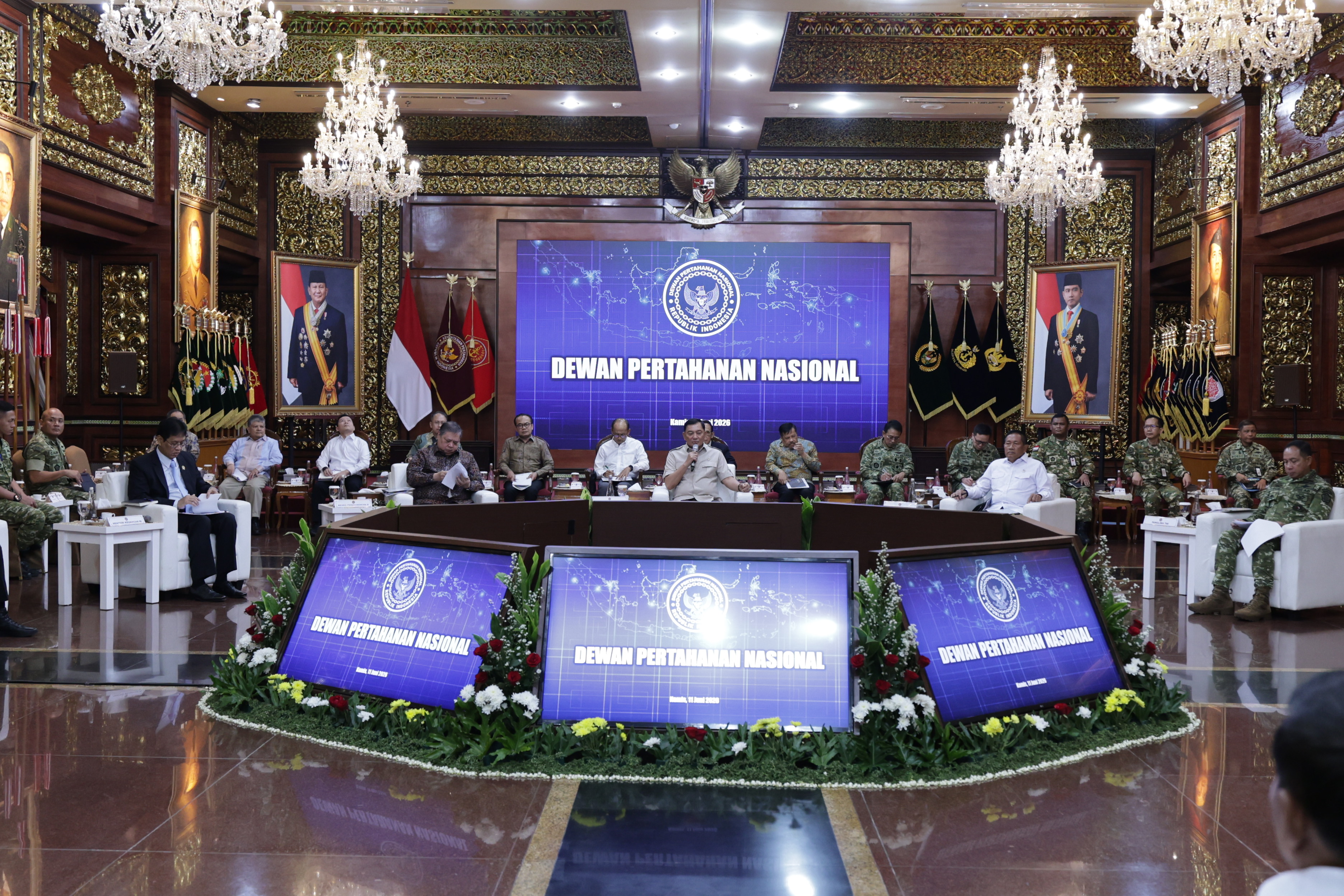 Sidang Dewan Pertahanan Nasional Bahas Isu Ekonomi dan Fiskal Untuk Mendukung Kebijakan Presiden