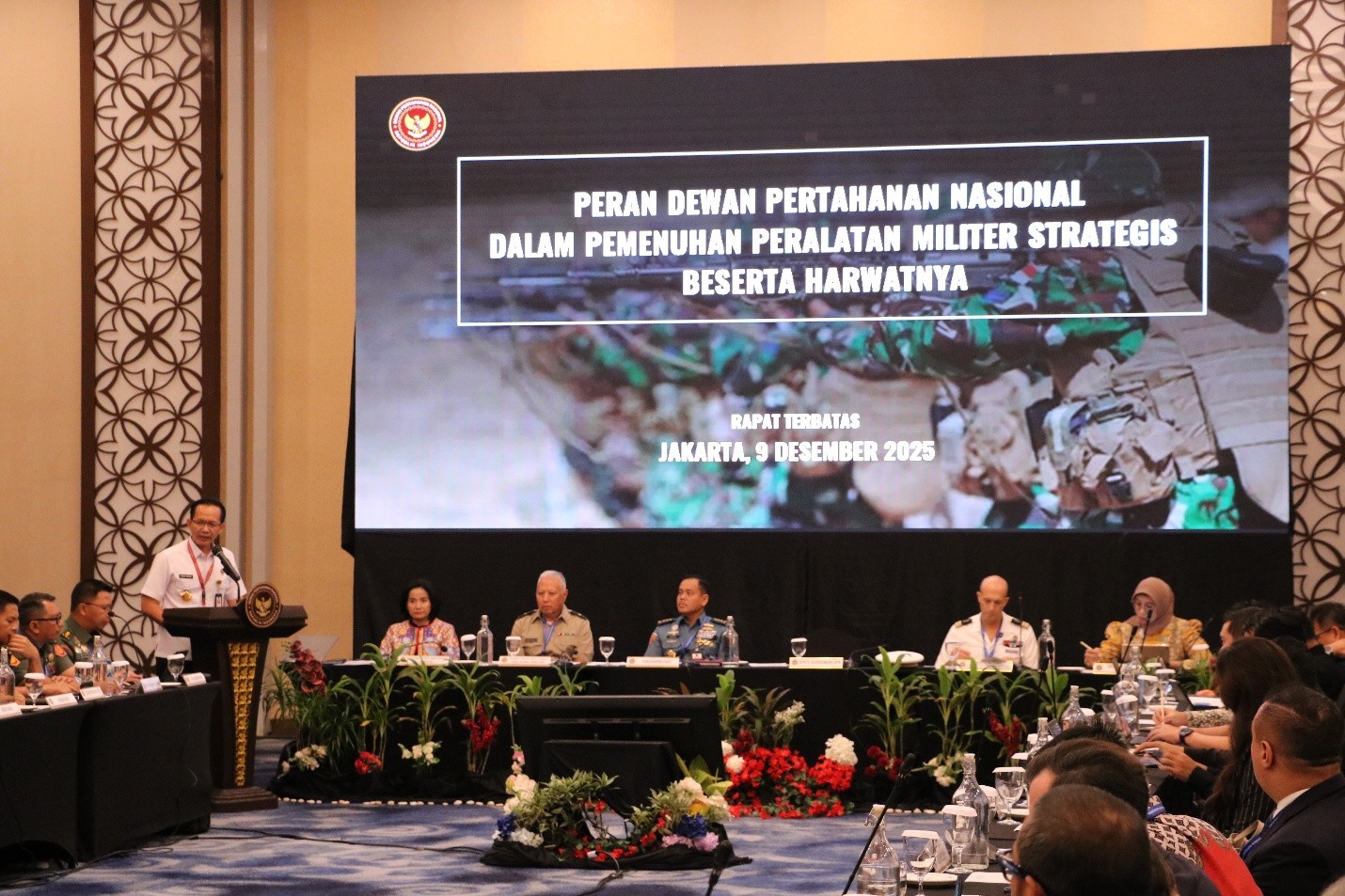 Dewan Pertahanan Nasional Dorong Sistem Pemeliharaan Alutsista yang Terintegrasi dan Berkelanjutan