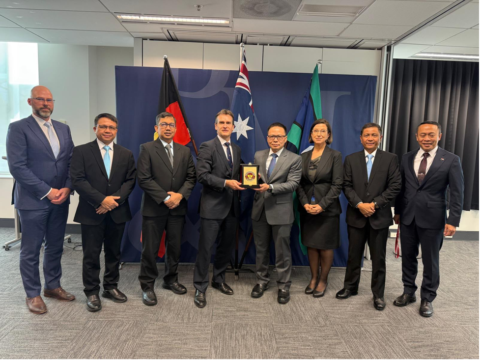 Delegasi DPN Melaksanakan Audiensi Strategis dengan Lembaga Pertahanan dan Keamanan Australia