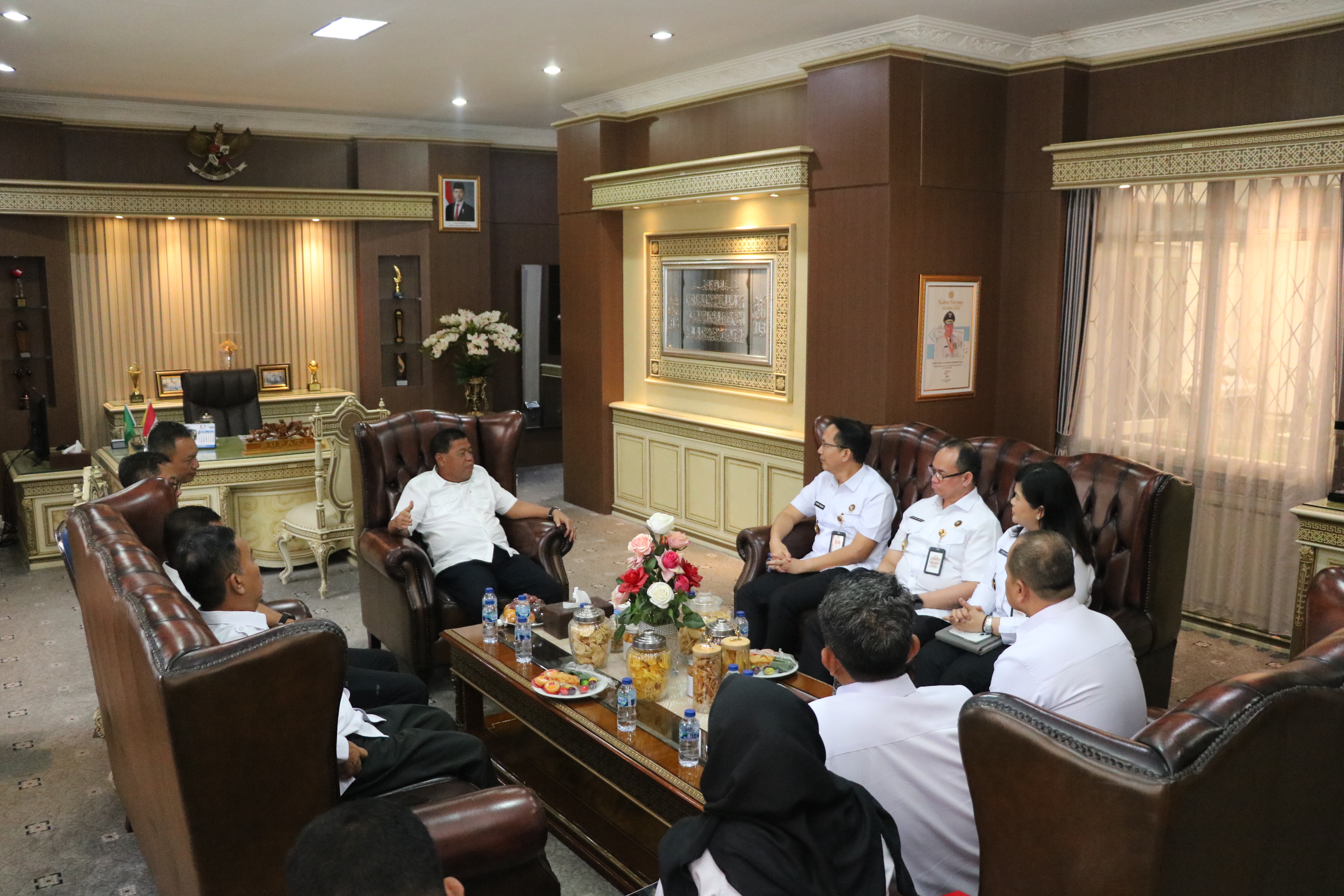 Deputi Geoekonomi DPN Kunjungi Bupati Majalengka, Bahas Potensi Wilayah dan Pengembangan Kertajati