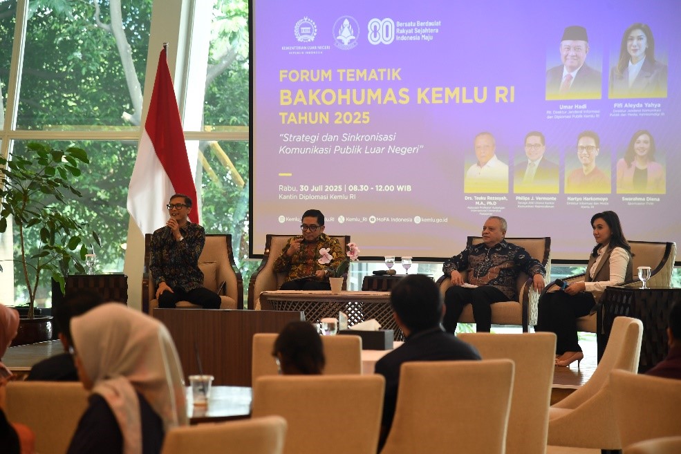 Sinergi Komunikasi Kunci Diplomasi Indonesia Mendunia