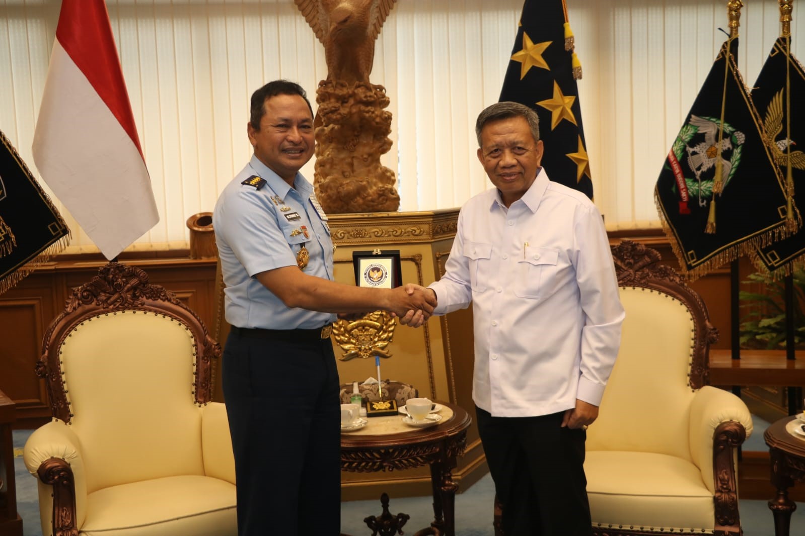 Kunjungan Dewan Pertahanan Nasional ke Mabes TNI AU, Bahas Penguatan Pertahanan Udara
