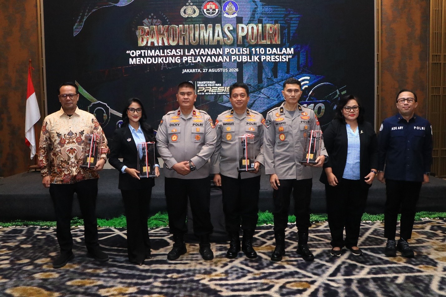 DPN Hadiri Forum Tematik Bakohumas Polri, Dukung Optimalisasi Layanan Polisi 110