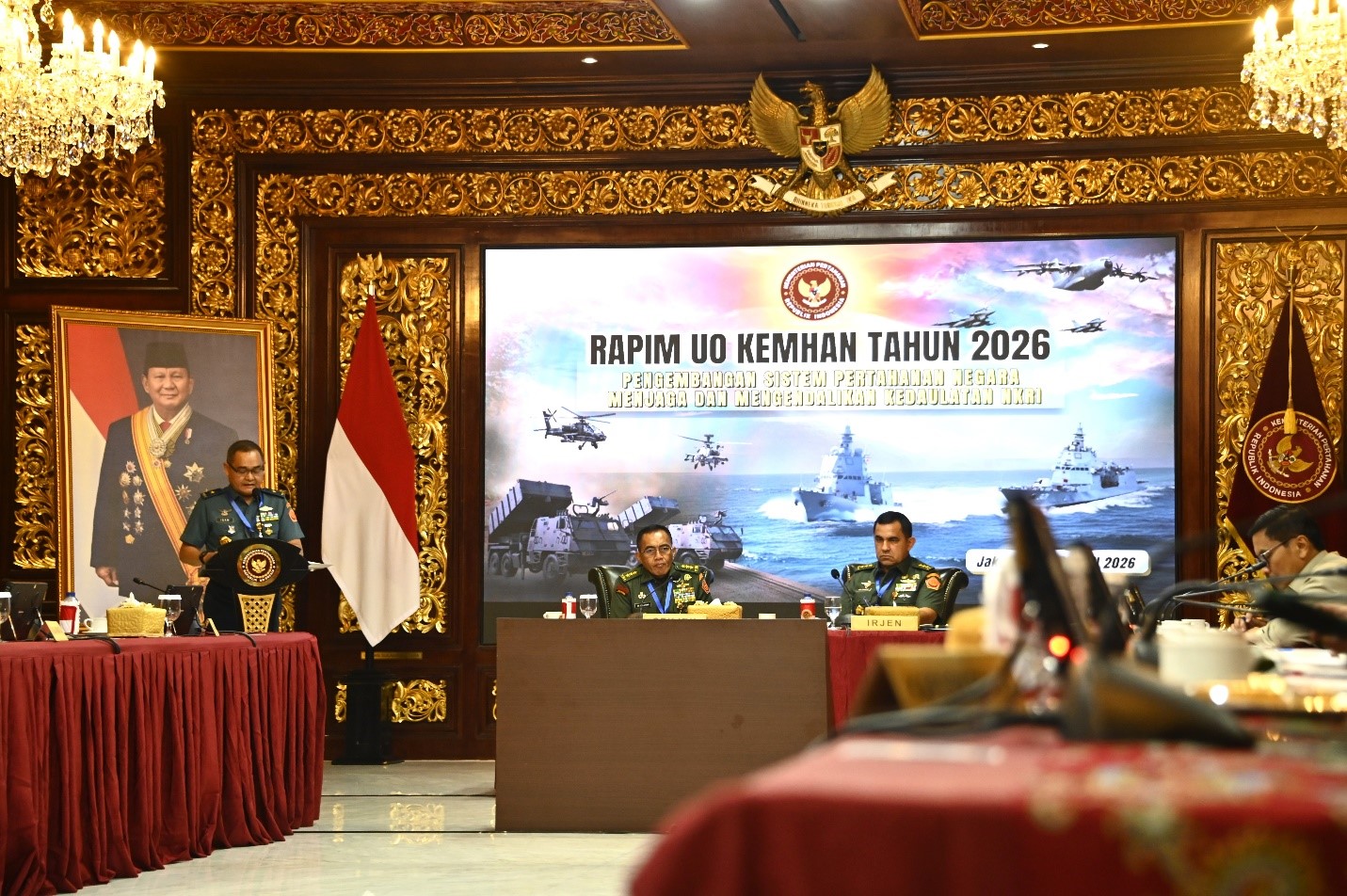 Deputi DPN hadiri RAPIM UO KEMHAN : Perkuat Sinergi dan Tata Kelola Pertahanan