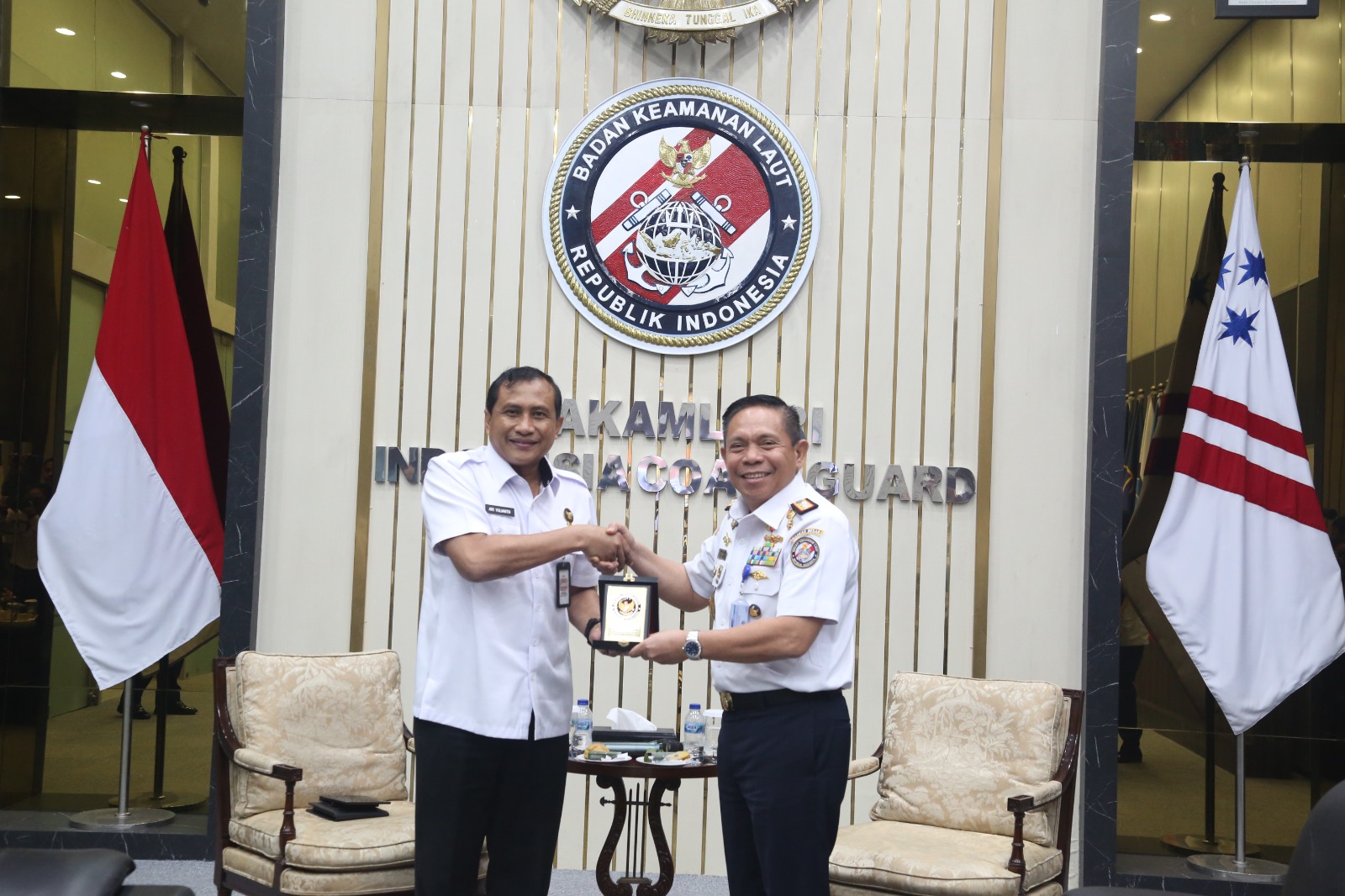 Perkuat Sinergi Maritim, DPN Lakukan Courtesy Call ke Bakamla RI