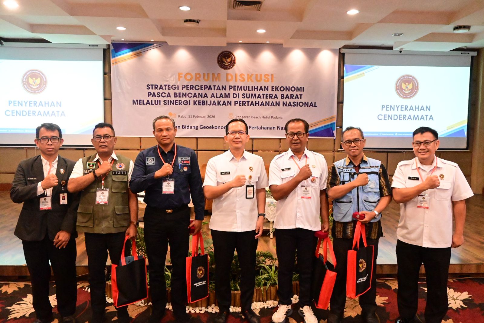 Perkuat Ketahanan Nasional Berbasis Wilayah, Deputi Geoekonomi Bahas Strategi Pemulihan Ekonomi Pascabencana di Sumbar