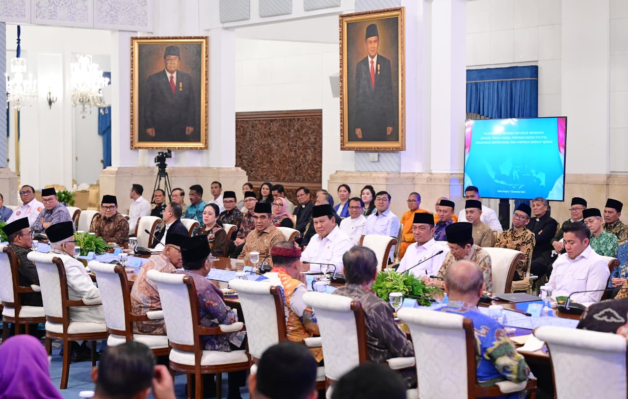 Presiden Prabowo Dengarkan Aspirasi Tokoh Lintas Agama dan Tegaskan Komitmen Perjuangkan RUU Perampasan Aset