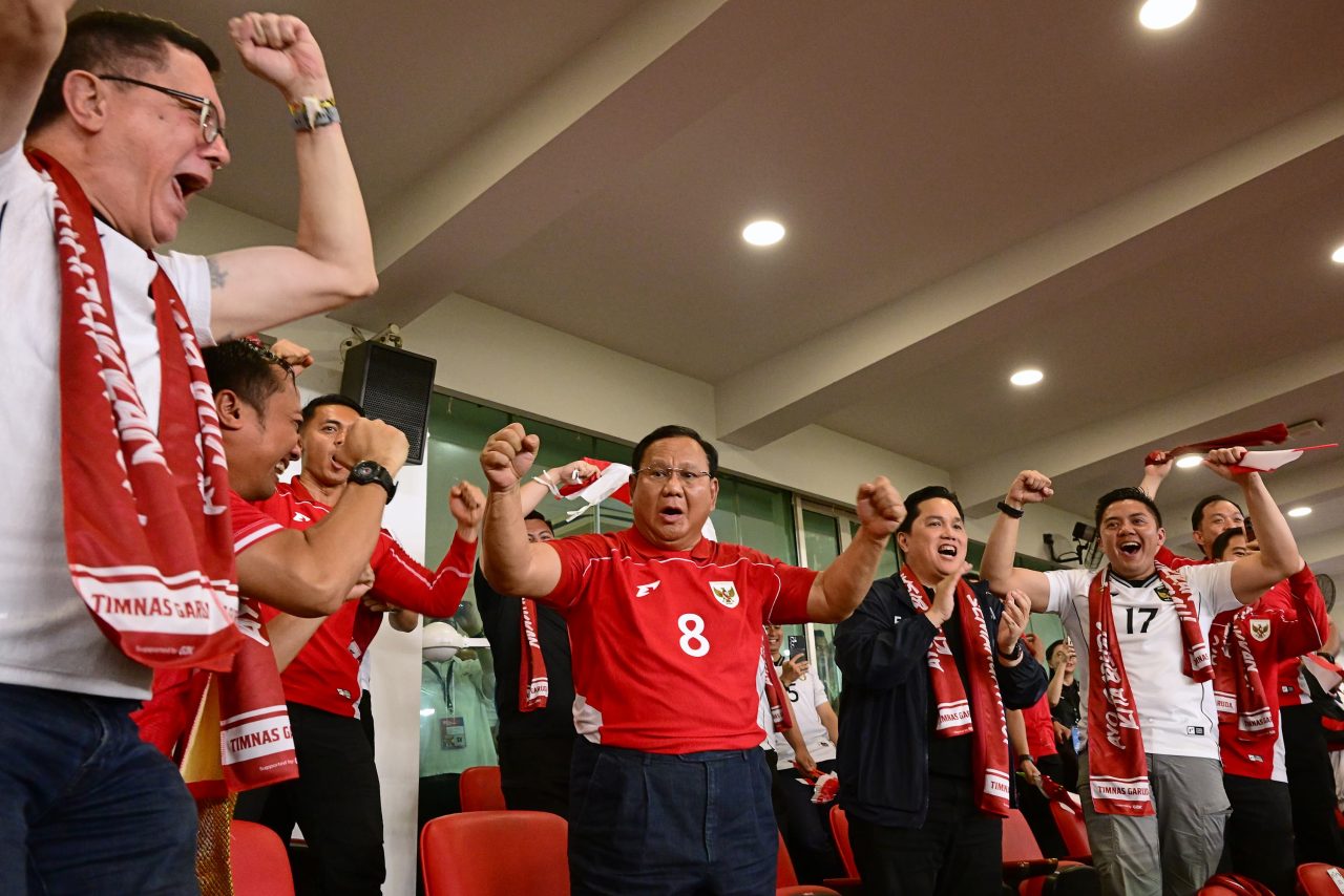 Presiden Prabowo Saksikan Langsung Kemenangan Krusial Timnas Indonesia atas China di Kualifikasi Piala Dunia 2026