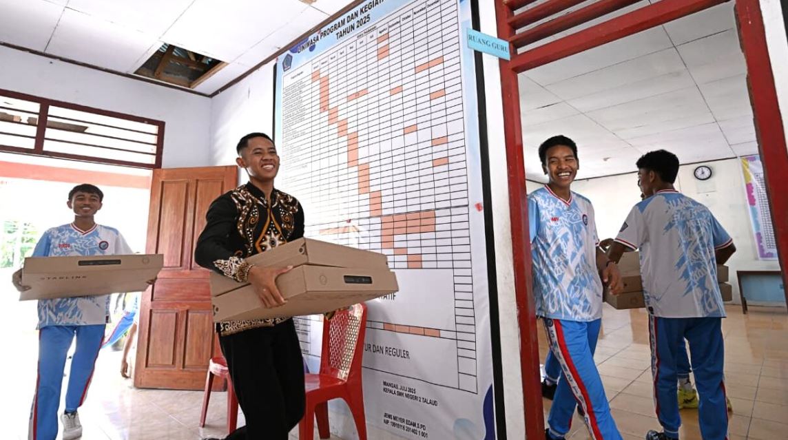 Perkuat Kedaulatan Perbatasan di Pulau Miangas, Presiden Prabowo Tingkatkan Akses Telekomunikasi Terhubung dengan Dunia