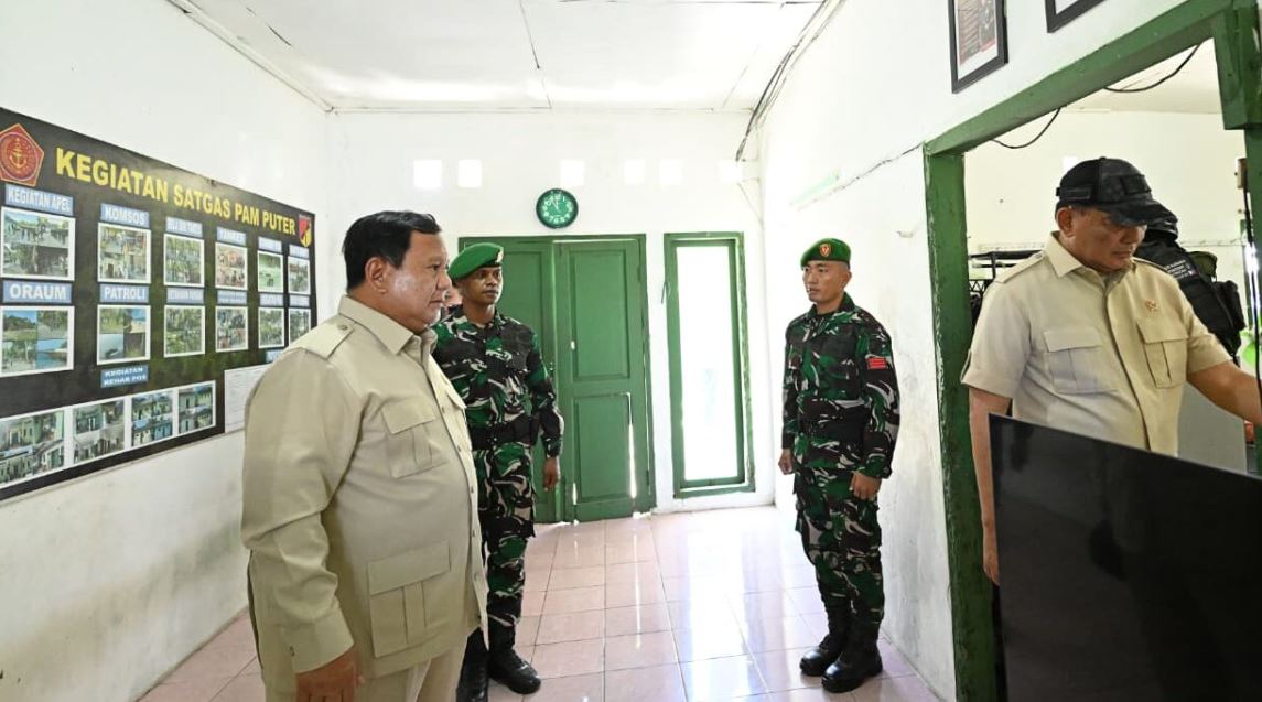 Momen Hangat Presiden Prabowo dan Prajurit Penjaga Ujung Utara Indonesia di Miangas