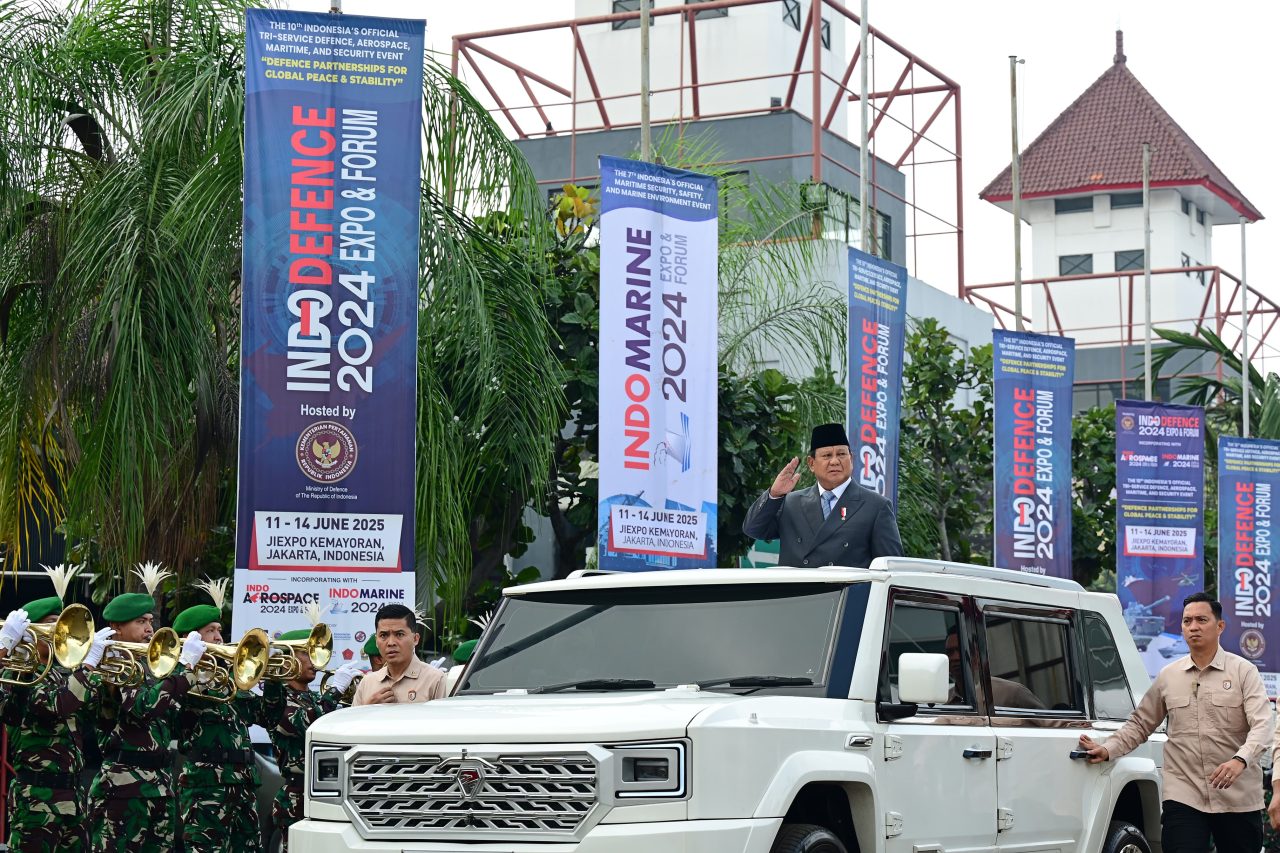 Presiden Prabowo Resmi Buka Indo Defence 2025 Expo & Forum, Diikuti 1.180 Peserta dari 42 Negara Sahabat