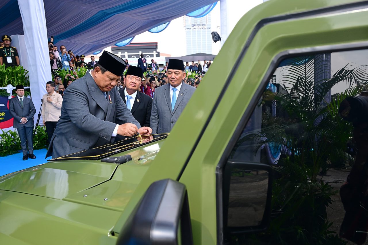Presiden Prabowo Resmikan Peluncuran Kendaraan Listrik Taktis “PANDU”, Era Baru Pertahanan Ramah Lingkungan