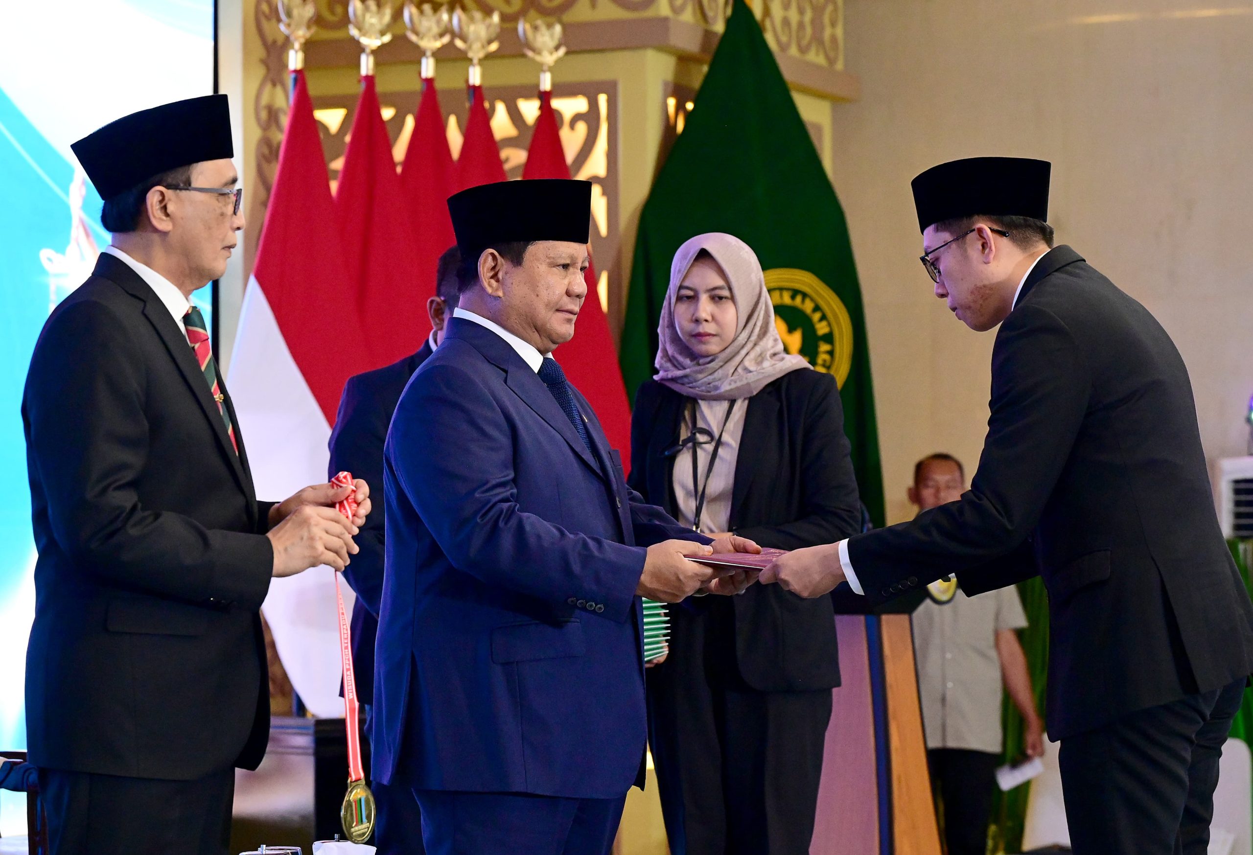Presiden Prabowo Hadiri Pengukuhan 1.451 Hakim Mahkamah Agung