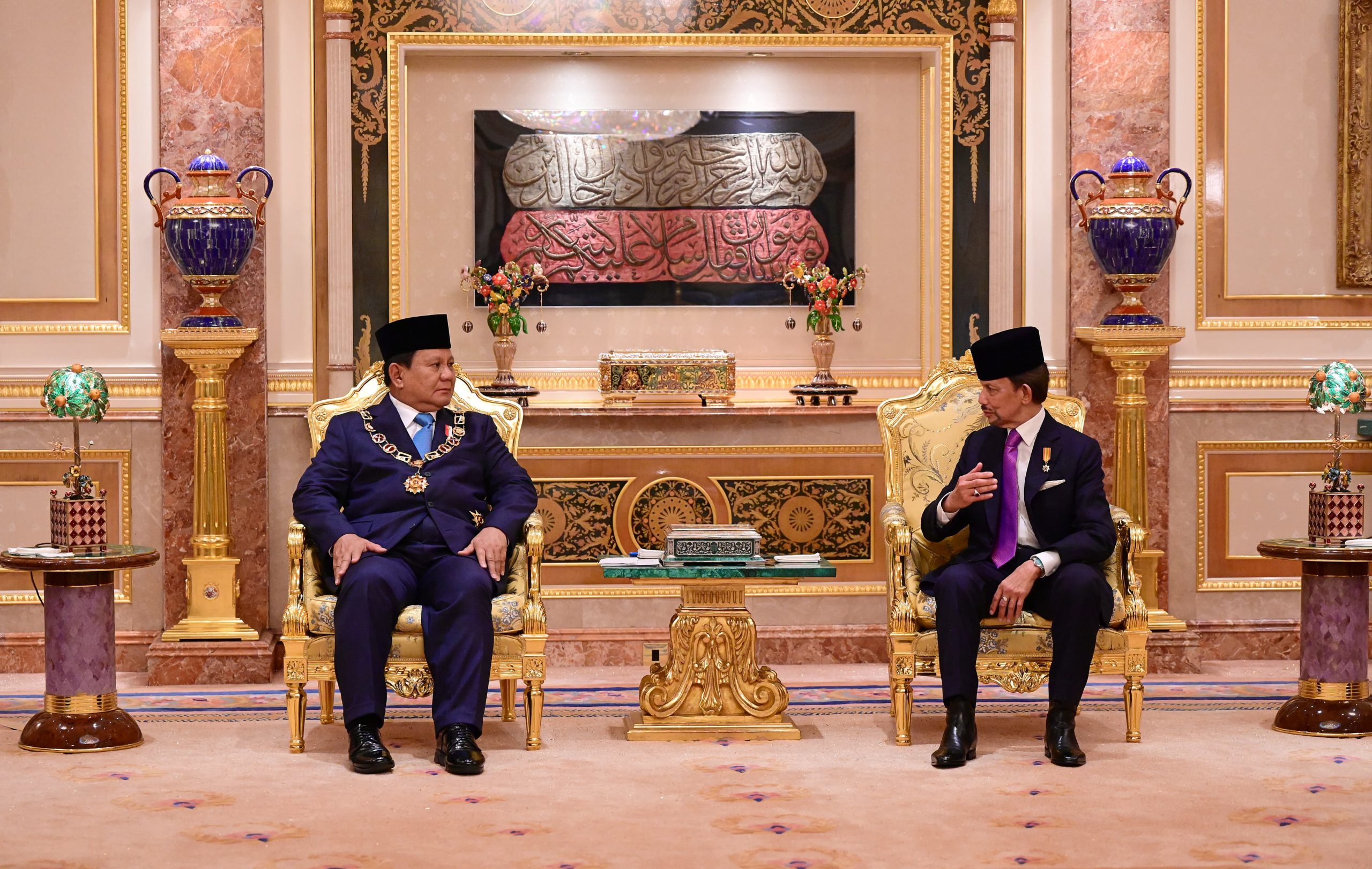 Presiden Prabowo Subianto Lakukan Kunjungan Kenegaraan ke Brunei Darussalam