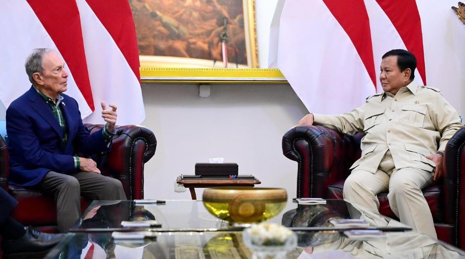Presiden Prabowo Terima Michael Bloomberg, Bahas Penguatan SDM, Kesehatan Publik, hingga Konservasi Laut