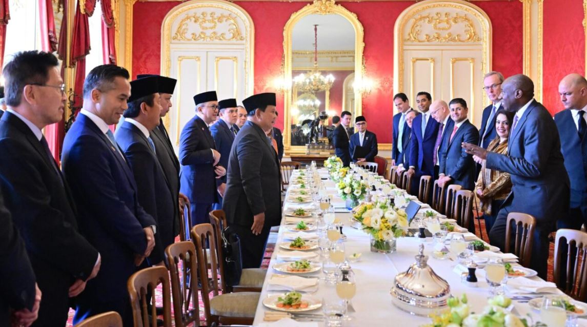 Presiden Prabowo Hadiri Forum Bisnis dan Investasi serta Jamuan Santap Siang di Lancaster House